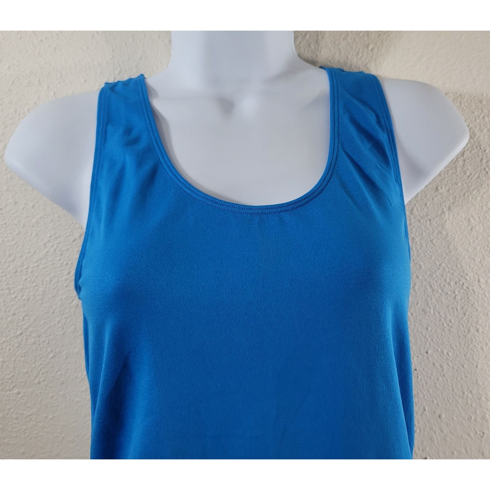 Other Cato Blue Round Neck Sleeveless Tank Top Large Lightweight Size L / US 10 / IT 46 - 2 Thumbnail