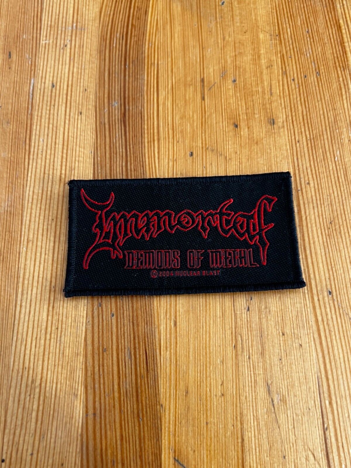 Band Tees Vintage 00s immortal demons metal Band Small Patch Size ONE SIZE - 1 Thumbnail