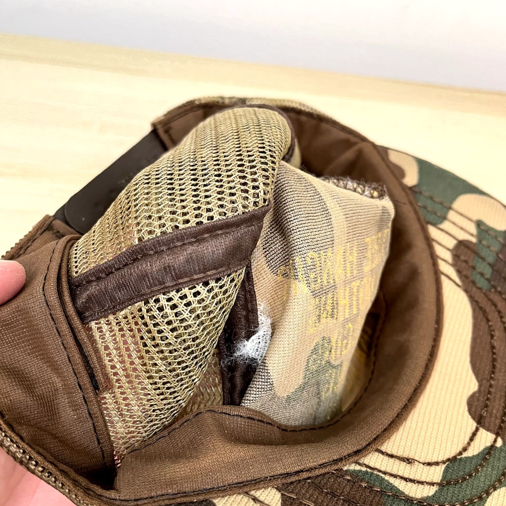 Vintage Vintage Trucker Hat Cap Unisex Adults One Size Camo Redneck Hunting Fishing Funny 90s USA Size ONE SIZE - 7 Thumbnail