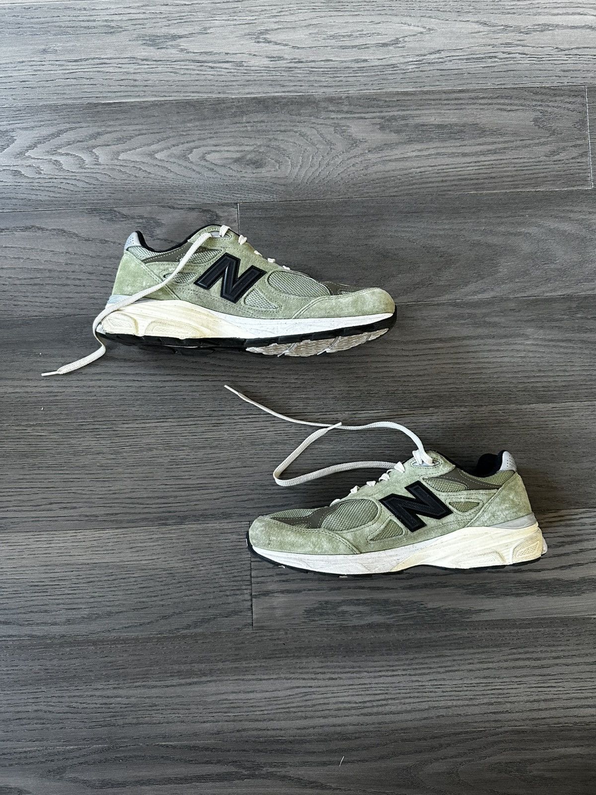 JJJJound × New Balance JJJJound New Balance 990v3 (Olive) Size US 11.5 / EU 44-45 - 6 Thumbnail