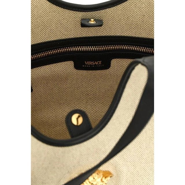 Versace VERSACE La Medusa Medium Natural Top Handle Bag New And Auth Size ONE SIZE - 4 Thumbnail