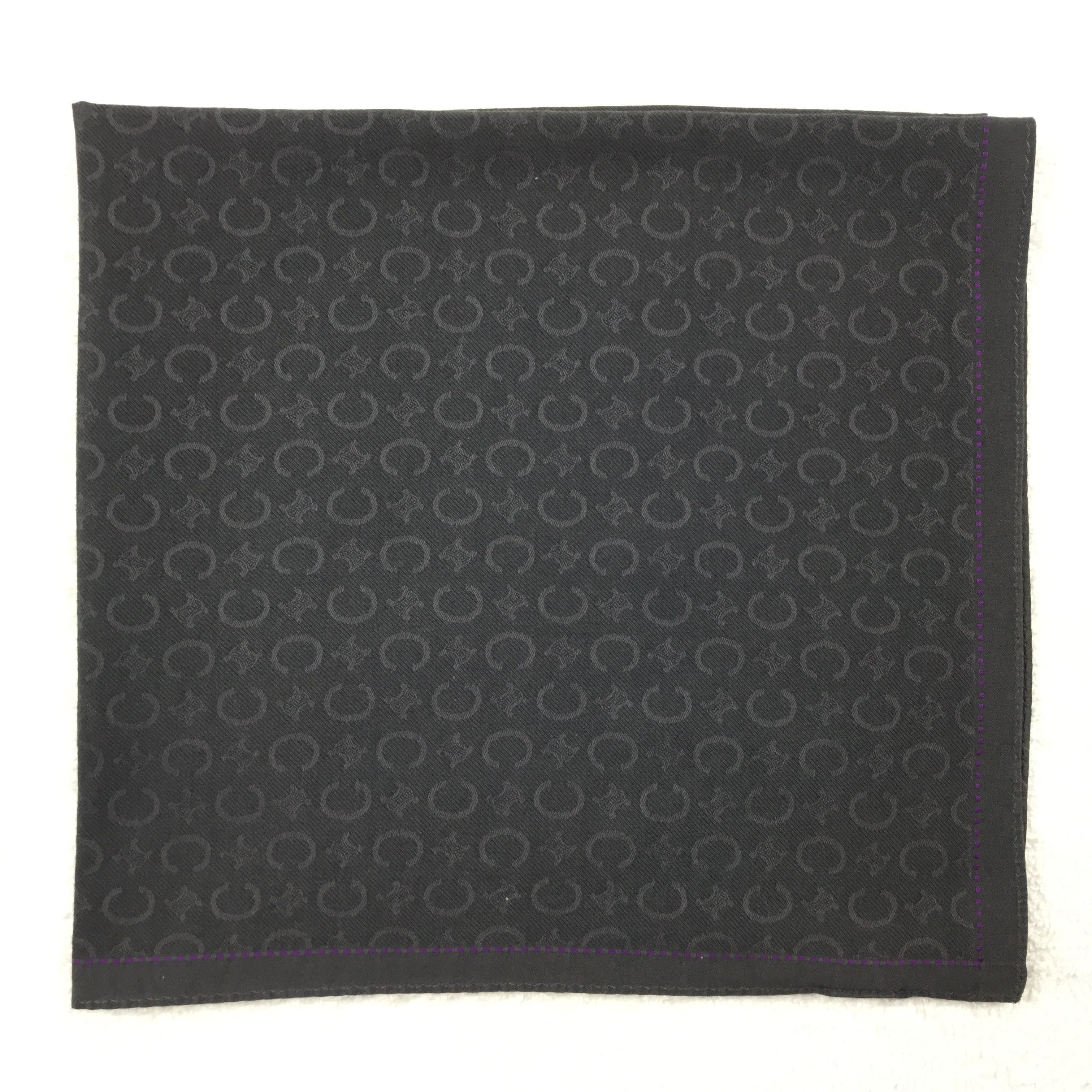 Celine × Vintage Vintage Celine Monogram Bandana Neckerchief Handkerchief Size ONE SIZE - 2 Thumbnail
