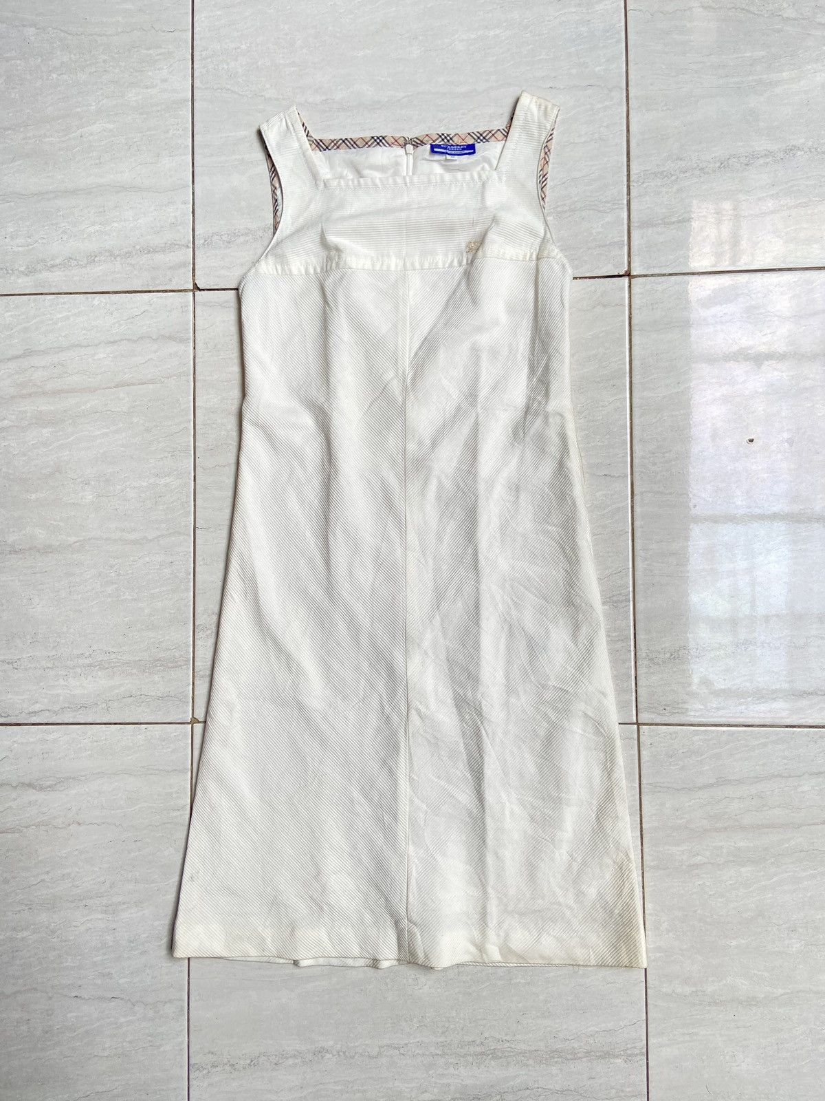 Burberry BURBERRY London White Dress Size XS / US 0-2 / IT 36-38 - 10 Thumbnail