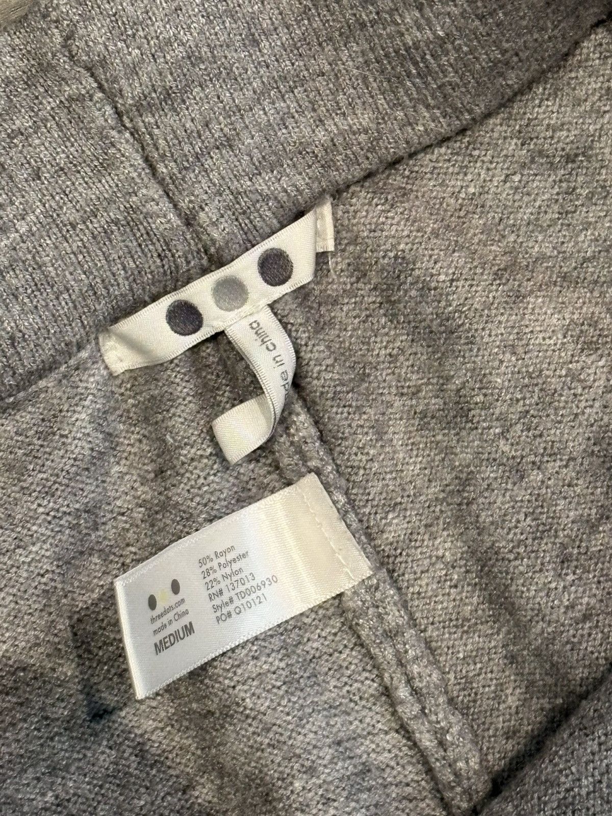 Other Three Dots Cashmere Bermuda Shorts Size 32" / US 10 / IT 46 - 3 Thumbnail