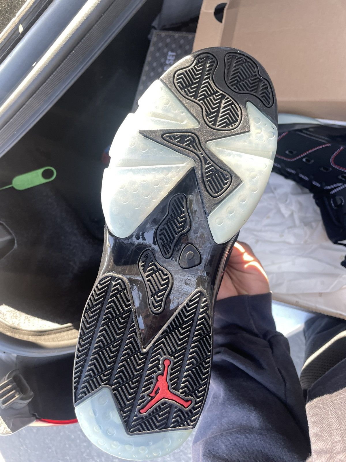Jordan Brand JORDAN 6-17-23 Black/University Red Size US 13 / EU 46 - 3 Thumbnail