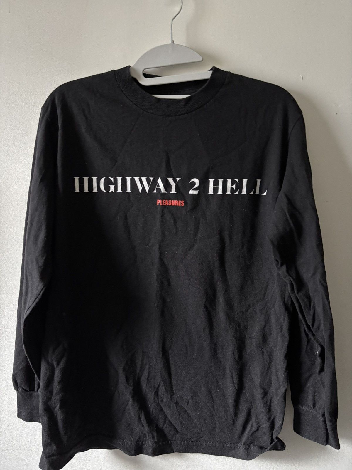 Pleasures Pleasures HighWay to Hell long sleeved tee shirt Size US S / EU 44-46 / 1 - 1 Thumbnail