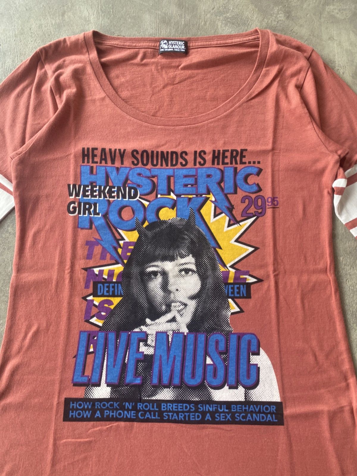 Hysteric Glamour × Japanese Brand Hysteric Glamour Live Music Size ONE SIZE - 2 Thumbnail