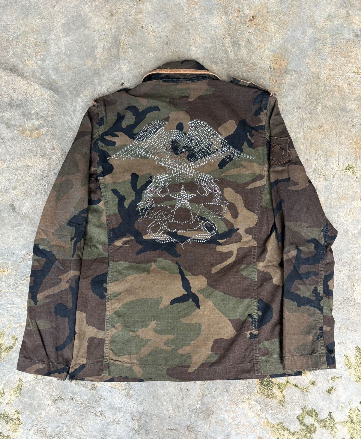 If Six Was Nine × Japanese Brand × Roar Japanesebrand Roar Camo Ifsixwasnine Lgb Style Jacket Size US M / EU 48-50 / 2 - 2 Thumbnail