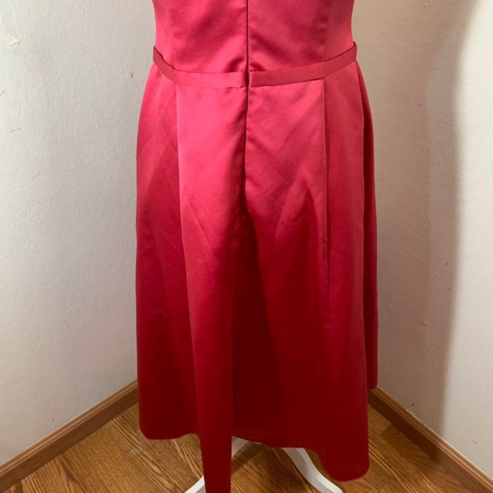 Other Michaelangelo Pink Satin Long Dress size 8 Size M / US 6-8 / IT 42-44 - 11 Thumbnail