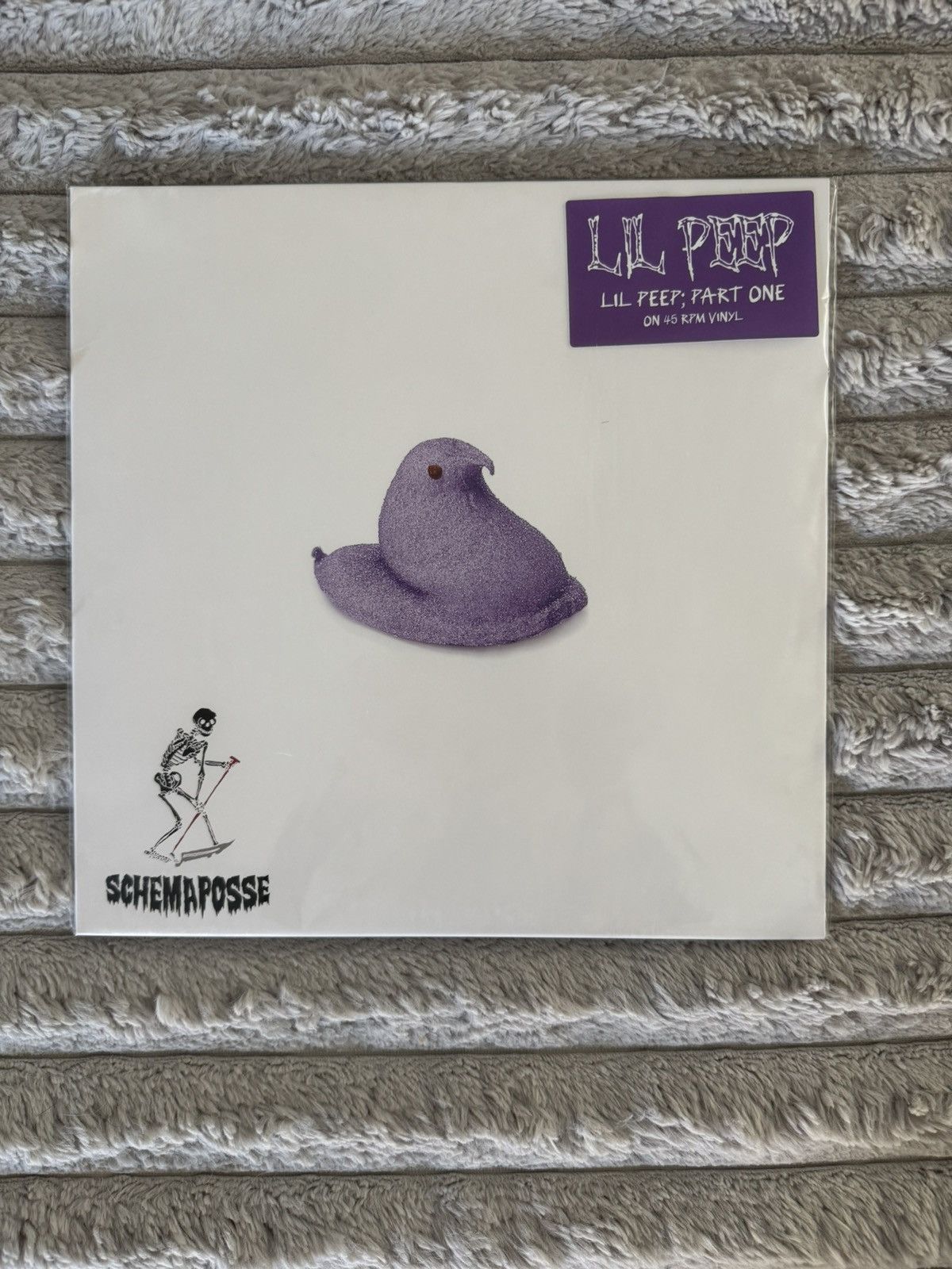 Lil Peep LIL PEEP PART ONE Sugar Purple Vinyl 45 record gothboiclique Size ONE SIZE - 15 Thumbnail