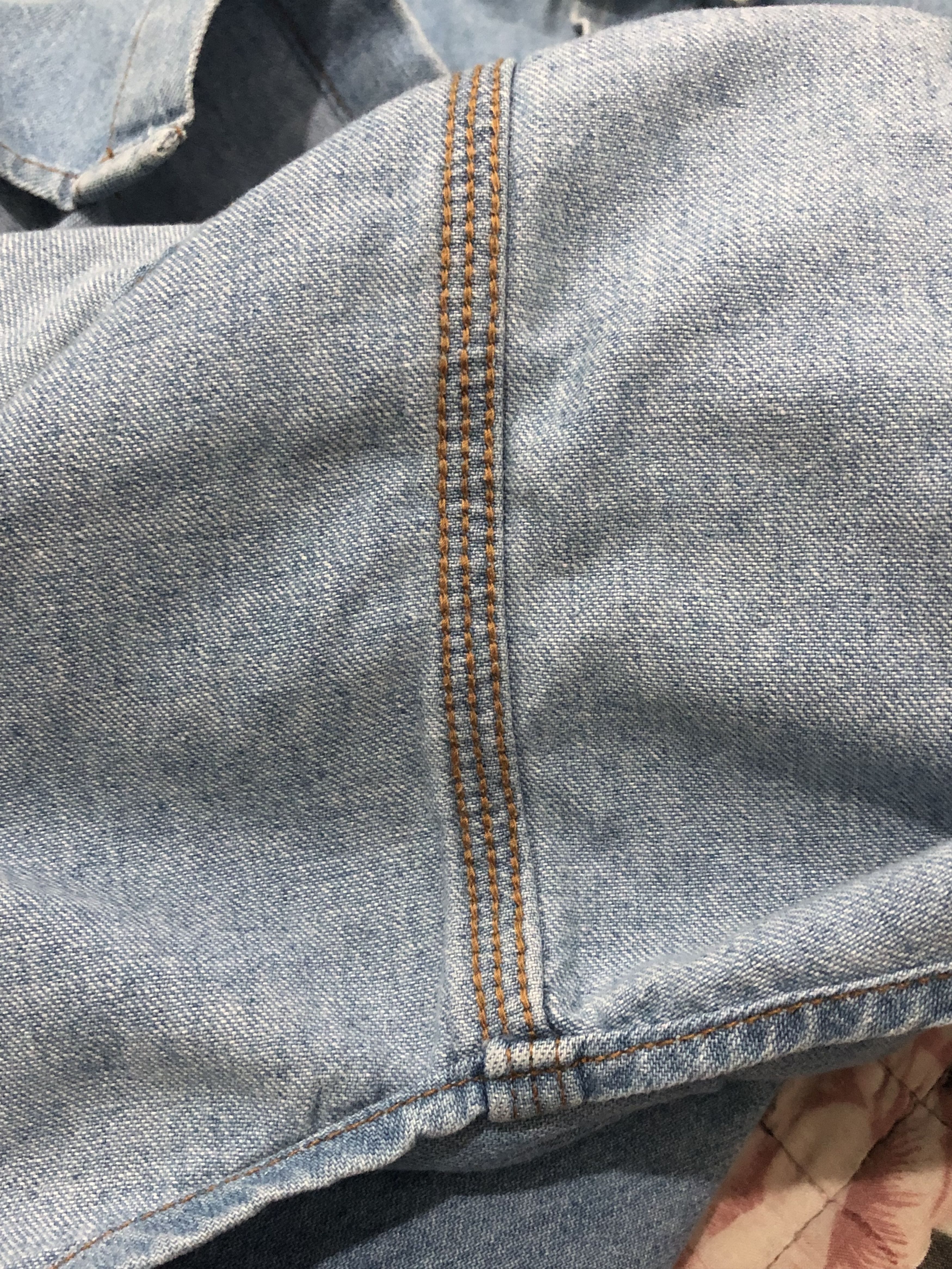 Blue Blue Japan × Japanese Brand × Vintage Vintage Worn Blue Blue Button Up Denim Shirt Size US M / EU 48-50 / 2 - 5 Thumbnail