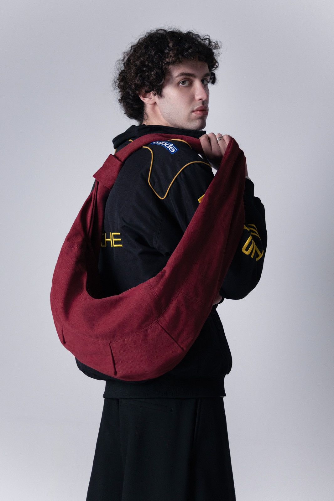 Other Red Y2K Sling Bag - Unisex Minimal, Japan Style Size ONE SIZE - 5 Thumbnail