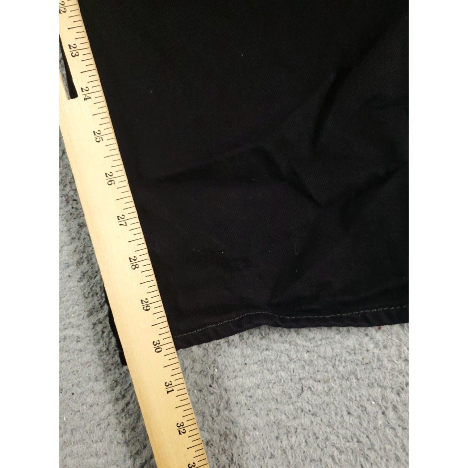 Levi's Mens Levis Jeans 42x30 Extra Large XL Black Straight Leg Denim Pants Size US 42 / EU 58 - 5 Thumbnail