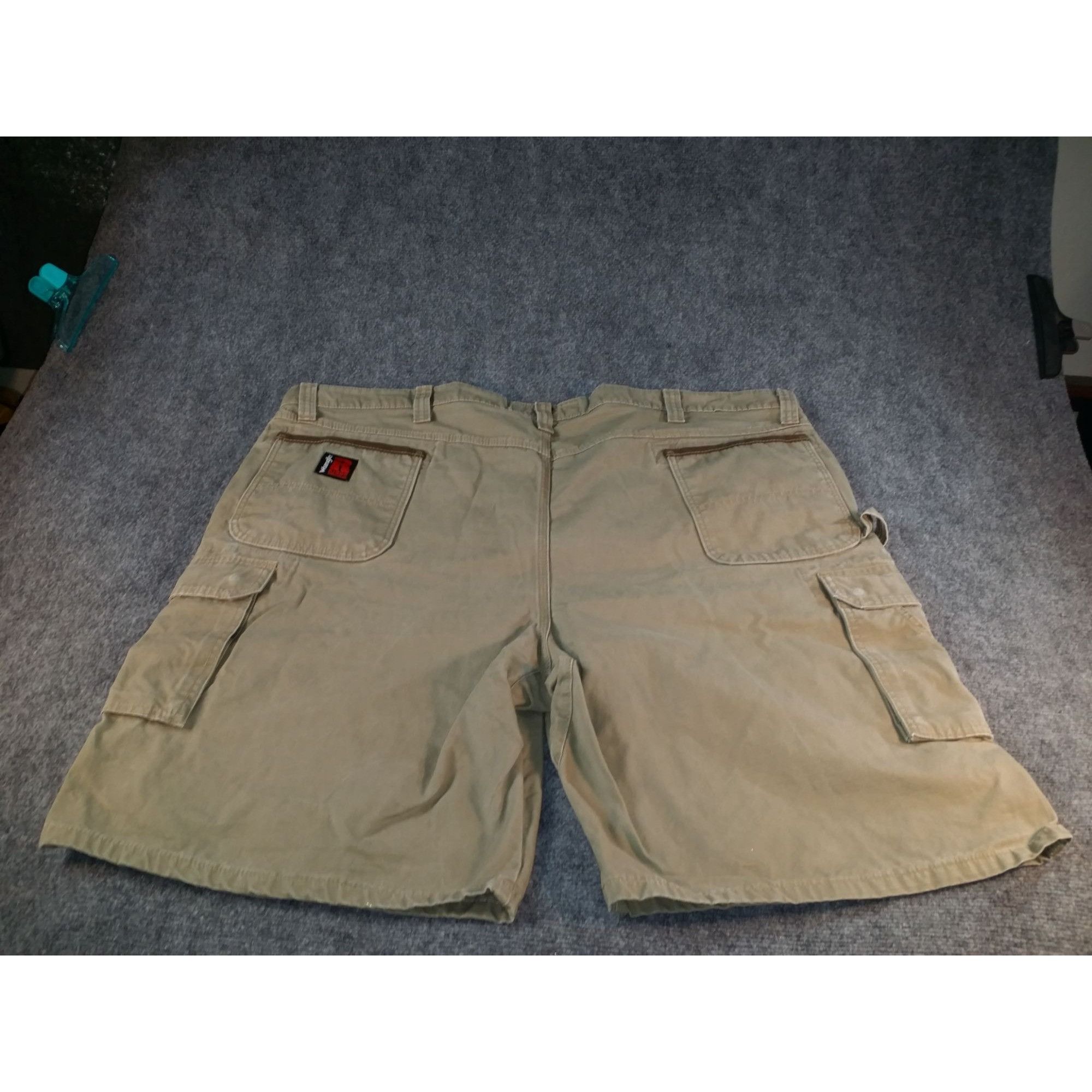 Wrangler Wrangler Riggs Workwear Cargo Shorts Men Sz 48 Rip Stop Rang Size US 44 / EU 60 - 2 Thumbnail
