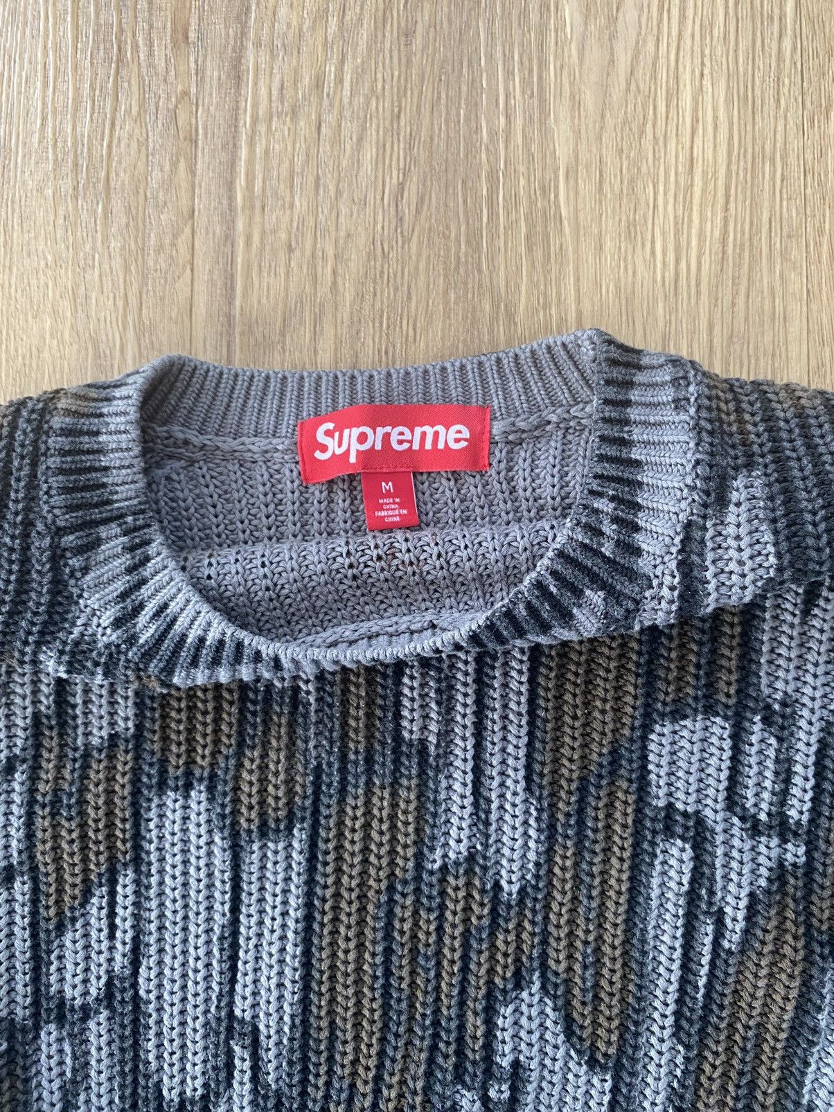 Supreme Supreme Old English Printed Knit Size US M / EU 48-50 / 2 - 5 Thumbnail