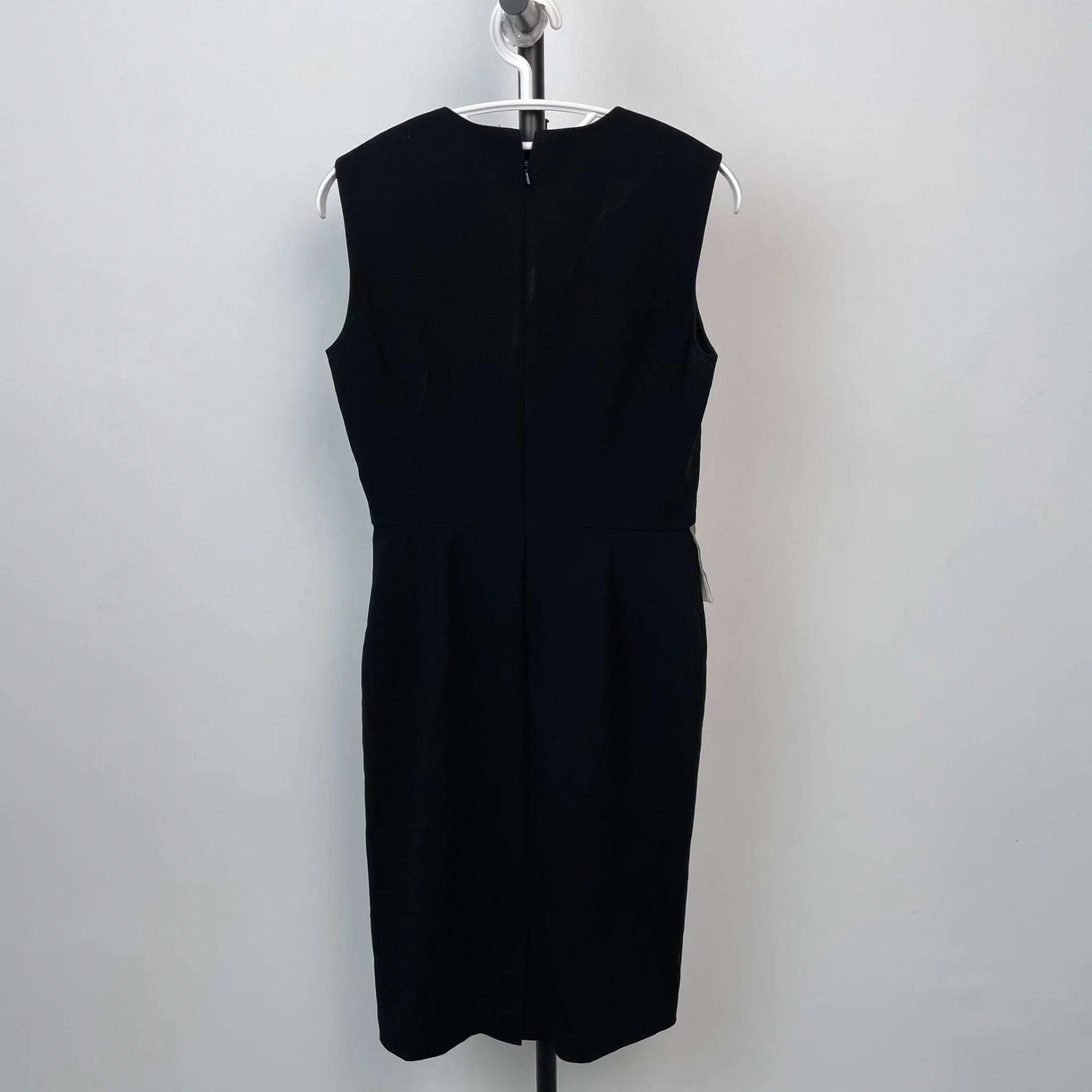 Max Mara Maxmara black blend dress 165/88A Size M / US 6-8 / IT 42-44 - 2 Thumbnail