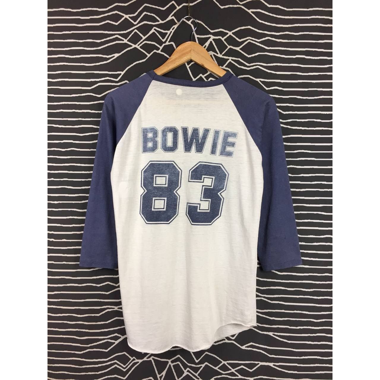 Band Tees Vtg 80s David Bowie Serious Moonlight Tour 83 Raglan Tee Size US S / EU 44-46 / 1 - 13 Thumbnail