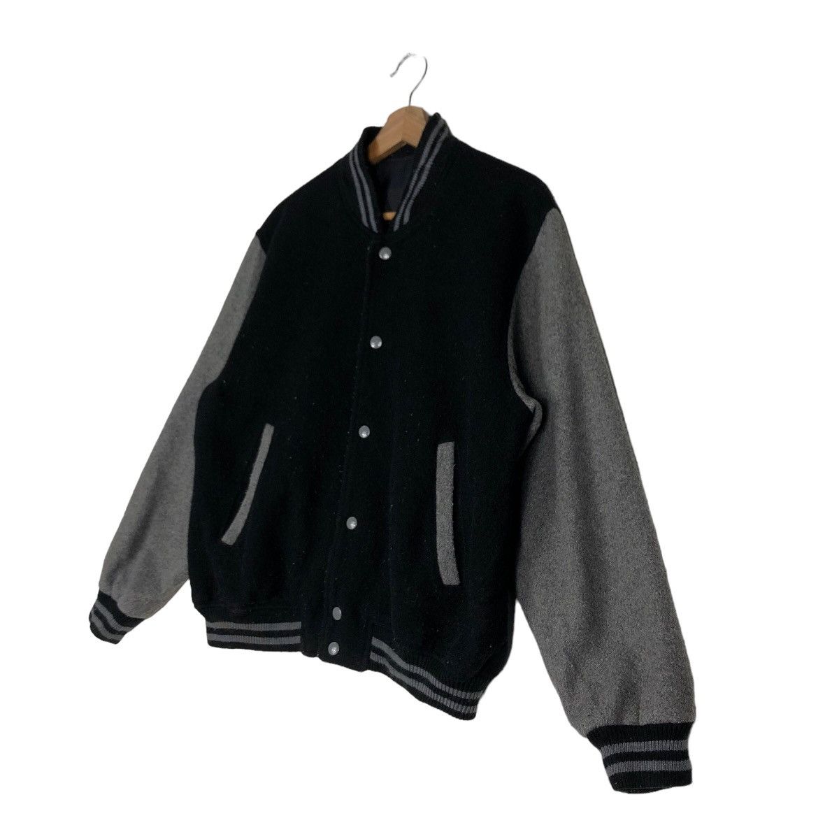 Japanese Brand 🔥90’s Vintage Varsity Jacket Japan Issey Miyake Size US L / EU 52-54 / 3 - 2 Thumbnail