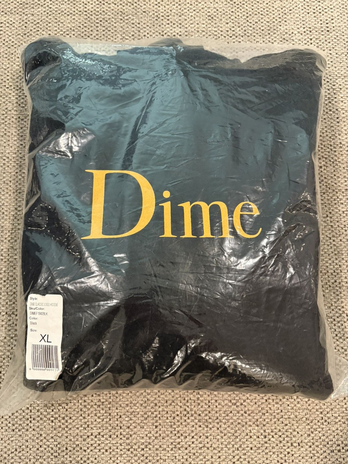 Dime Dime classic logo hoodie black Size US XL / EU 56 / 4 - 3 Thumbnail