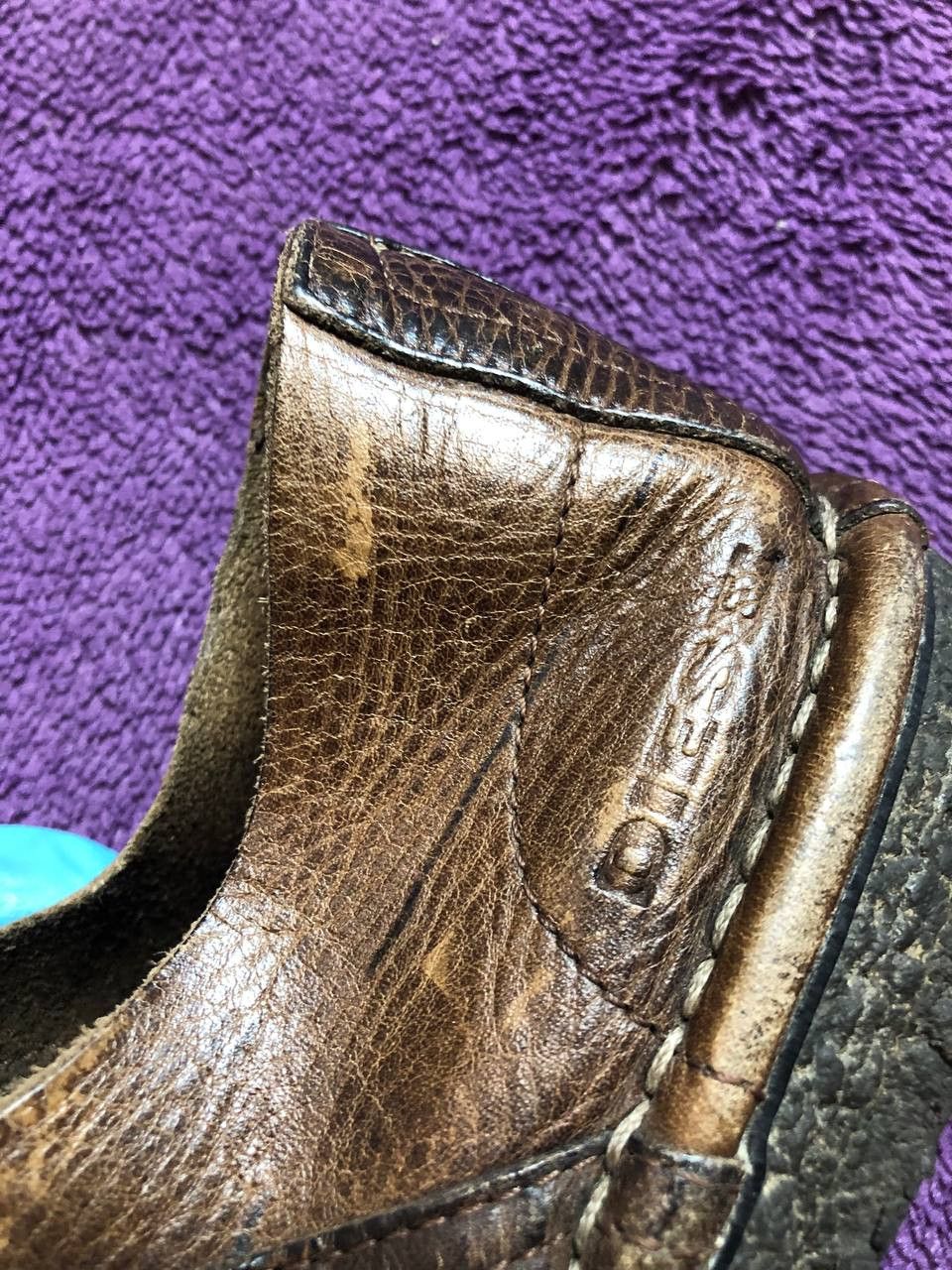 Diesel Diesel Trainers Brown Leather Wish Retro Vintage RARE SHOES Size US 9 / EU 42 - 6 Thumbnail