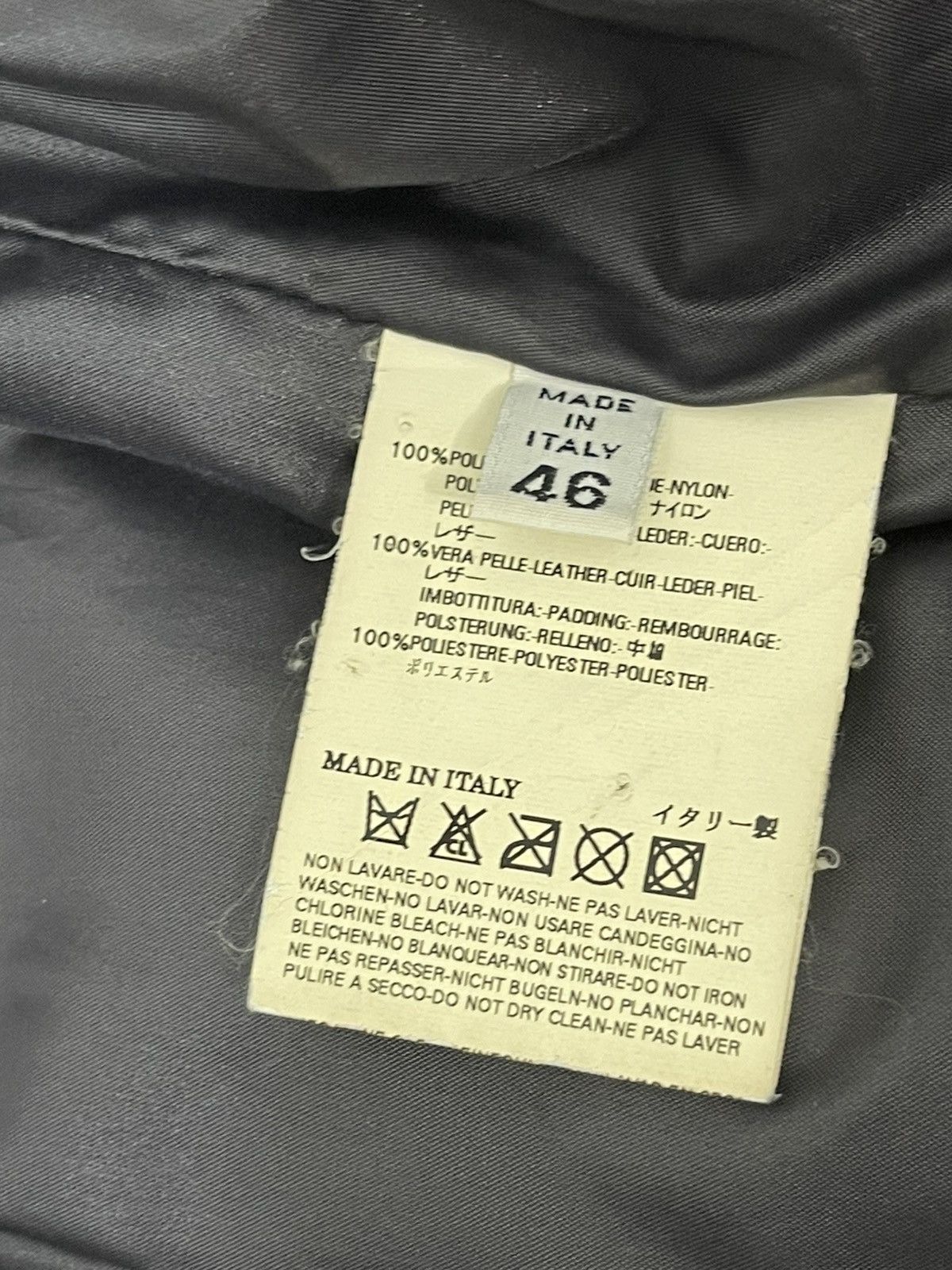 Maison Margiela AW03/04 Martin Margiela Padded Nylon Leather Jacket 7🟩0 Size US M / EU 48-50 / 2 - 22 Thumbnail