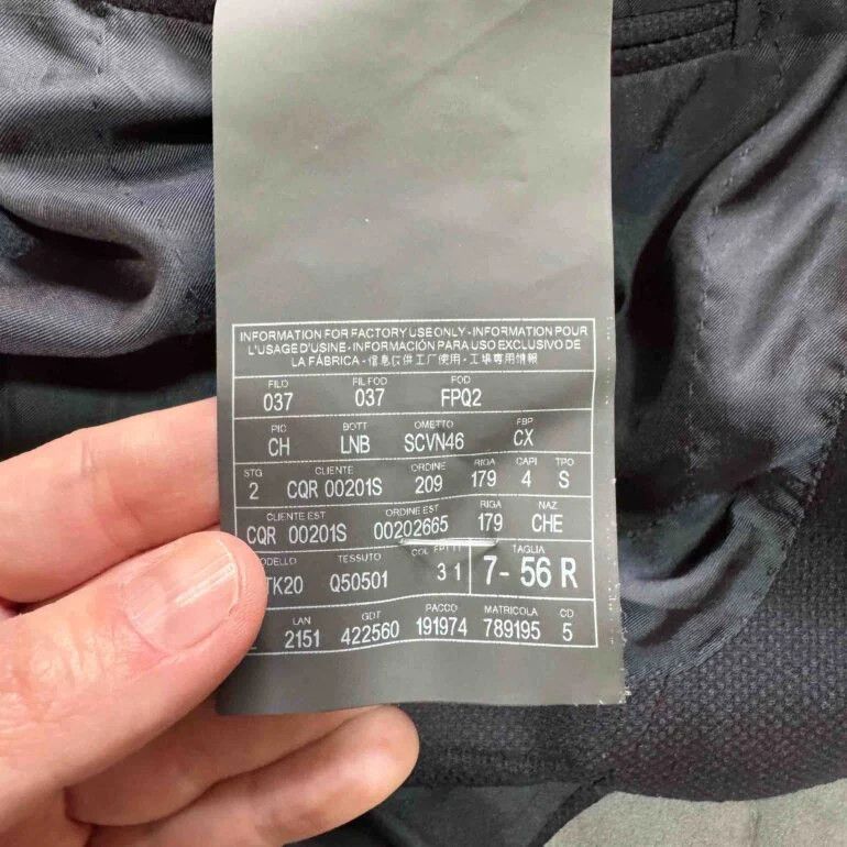 Ermenegildo Zegna Ermenegildo Zegna Confort Multipocket Size 46R - 6 Thumbnail