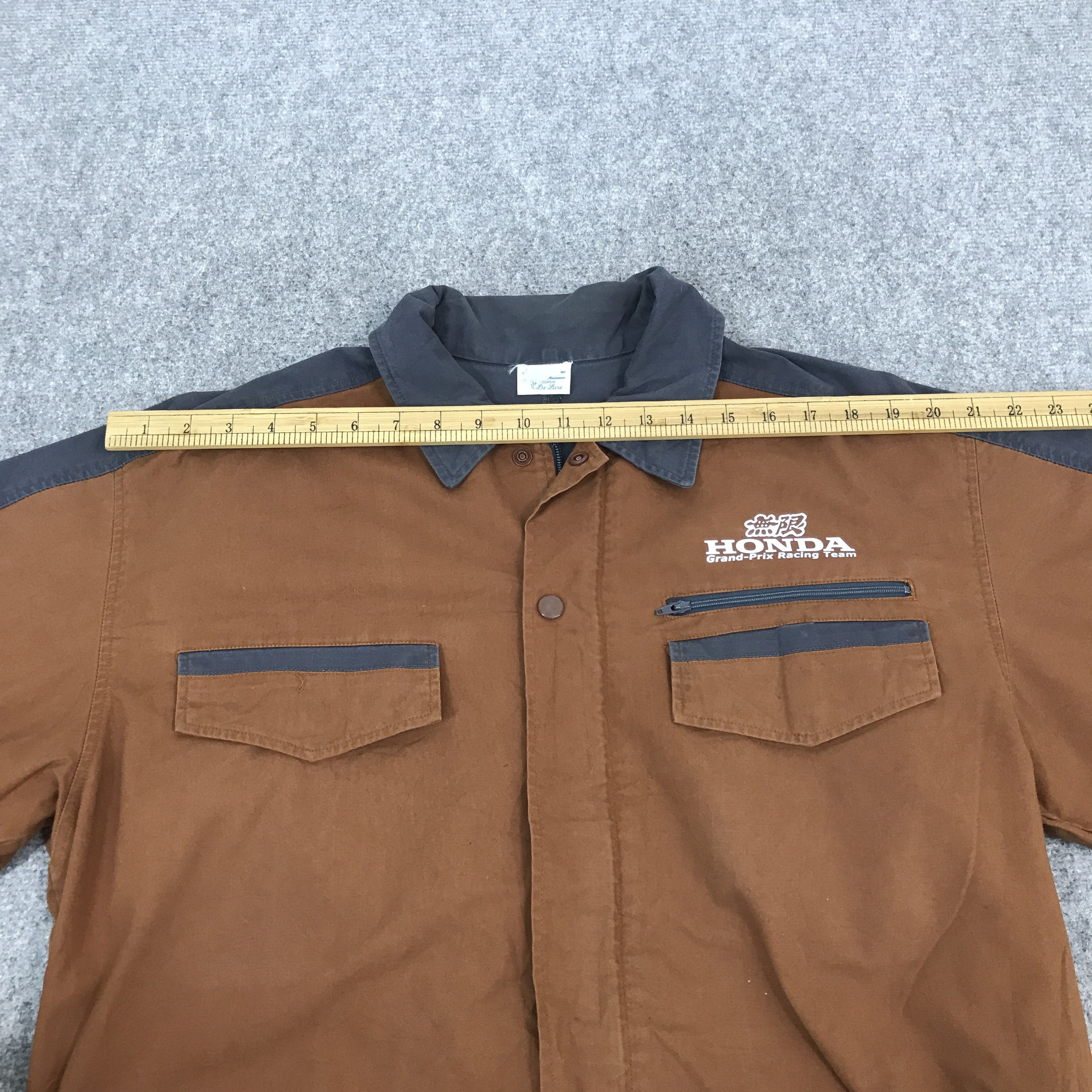 Honda × Japanese Brand Vtg Honda Mugem Racing work uniform jacket Size US L / EU 52-54 / 3 - 5 Thumbnail