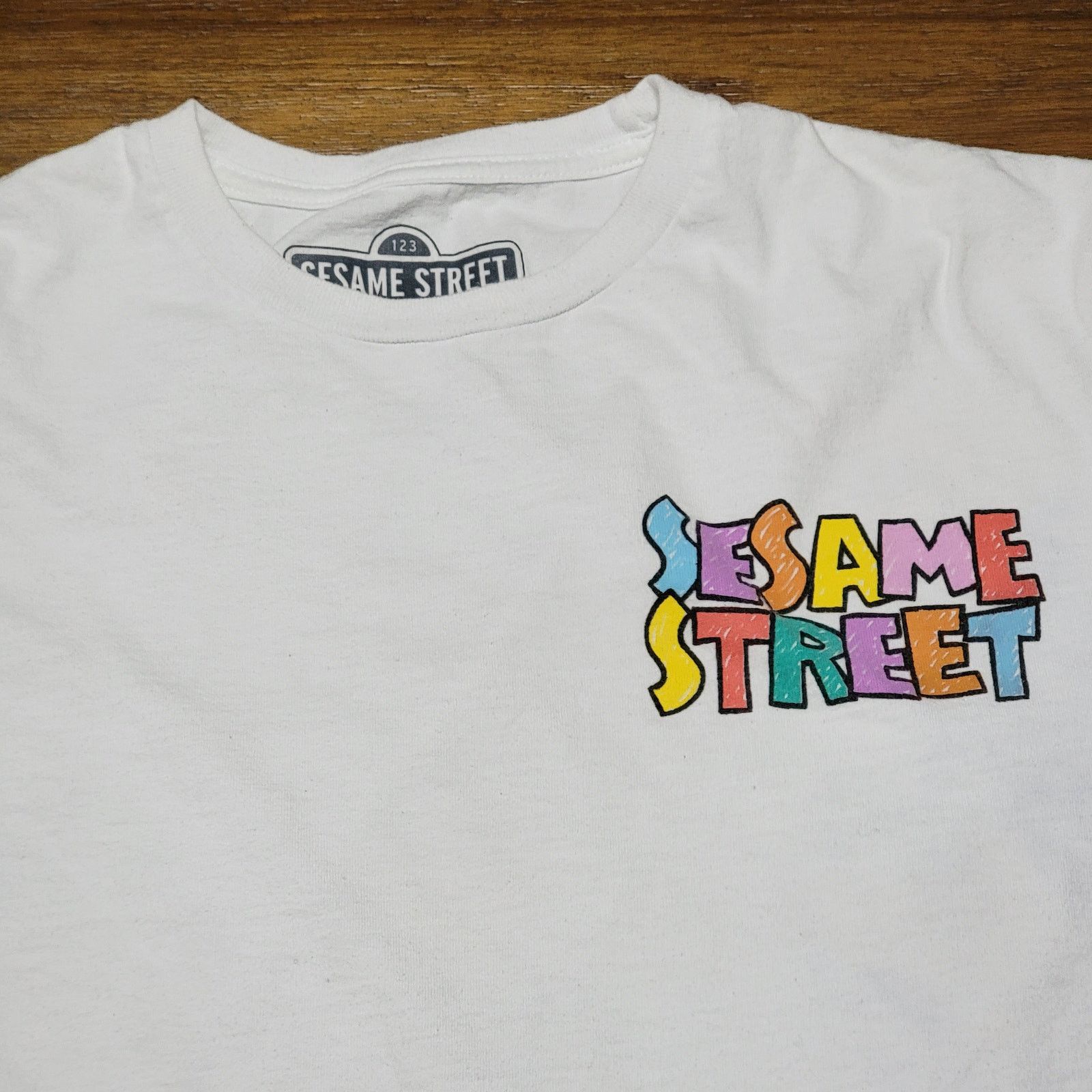 Other Sesame Street LS Unisex Tee Drawn & Color Characters - Med Size M / US 6-8 / IT 42-44 - 5 Thumbnail