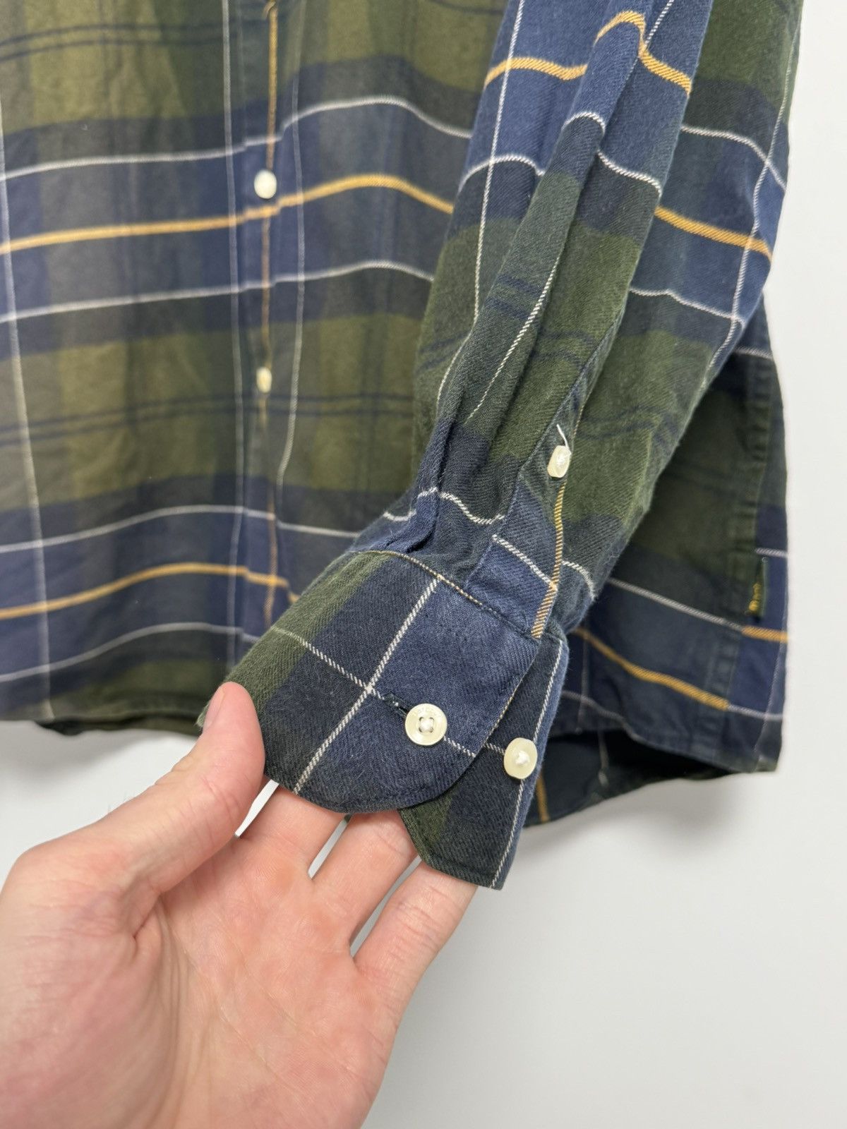 Barbour Barbour Button Up T-Shirt Vintage 90’s Size US L / EU 52-54 / 3 - 9 Thumbnail