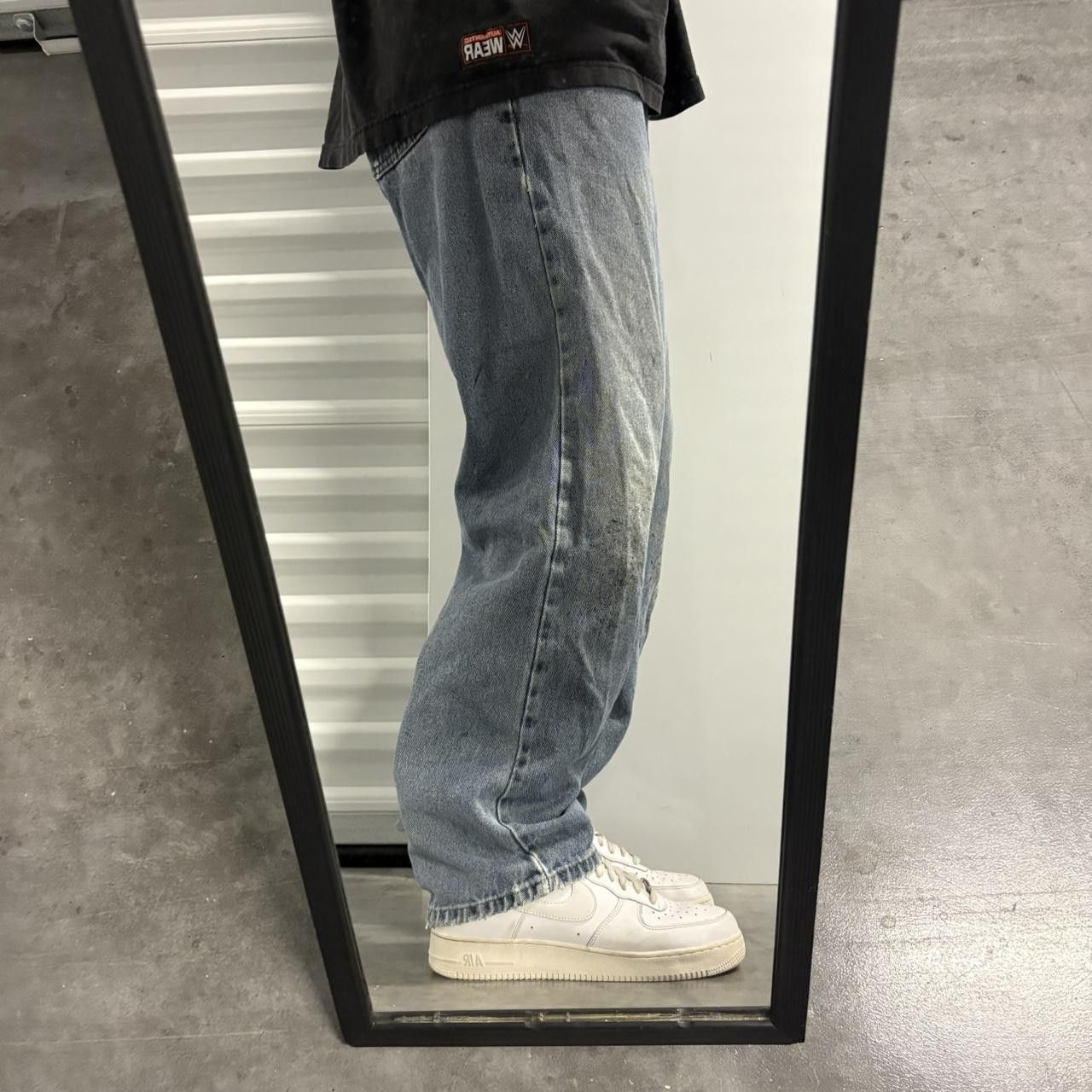 Vintage Crazy Vintage Y2K/2000s Baggy Skater Medium Blue Wash Denim Jeans! Size US 36 / EU 52 - 2 Thumbnail