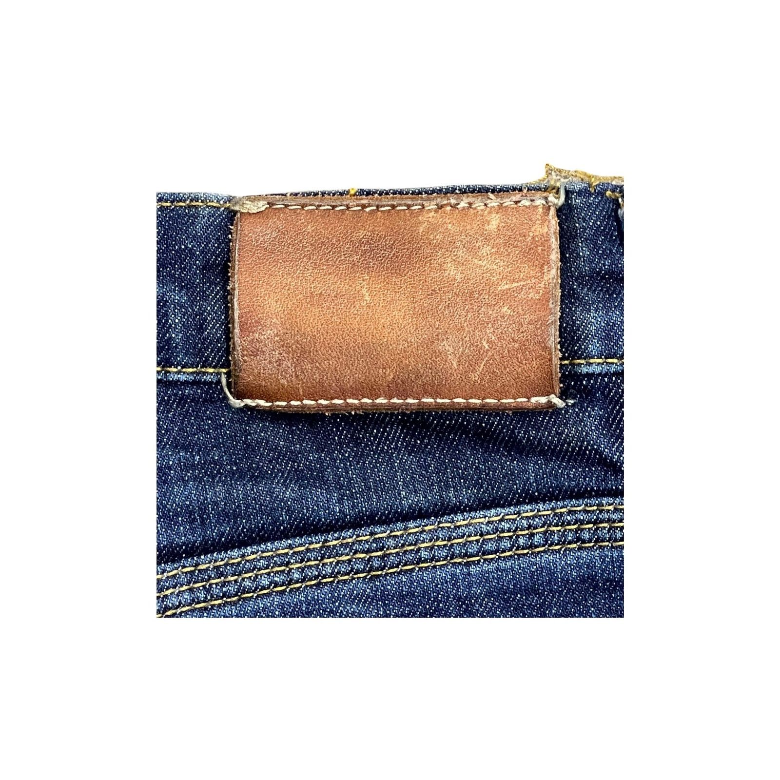 Purple Brand Purple Brand Plain Dark Wash Jeans Size US 31 - 3 Thumbnail