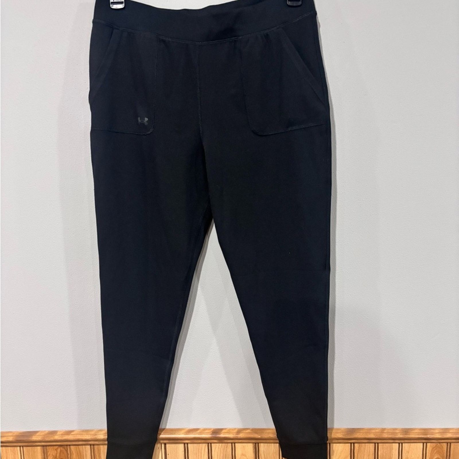 Under Armour Under Armour Black Fitted Joggers Size 24" / US 00 / IT 34 - 3 Thumbnail
