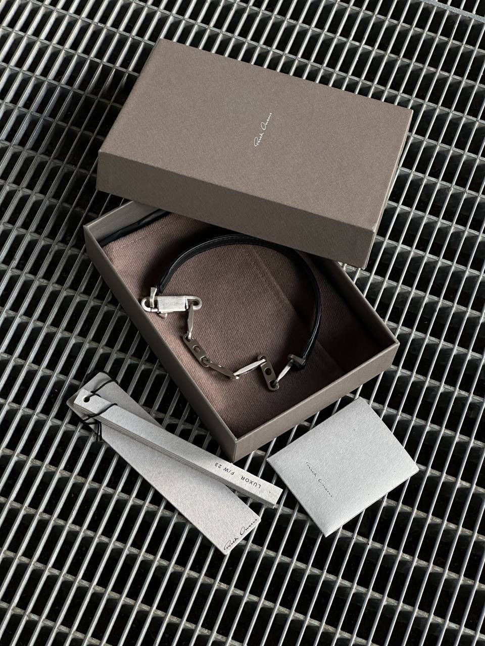 Rick Owens Rick Owens Luxor F/W23 Chain Choker Size ONE SIZE - 4 Thumbnail
