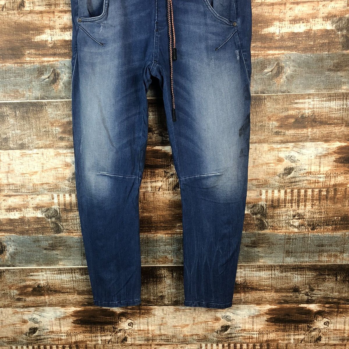 Diesel Diesel Denim sweatpants jogger #A2089 Size 26" / US 2 / IT 38 - 3 Thumbnail