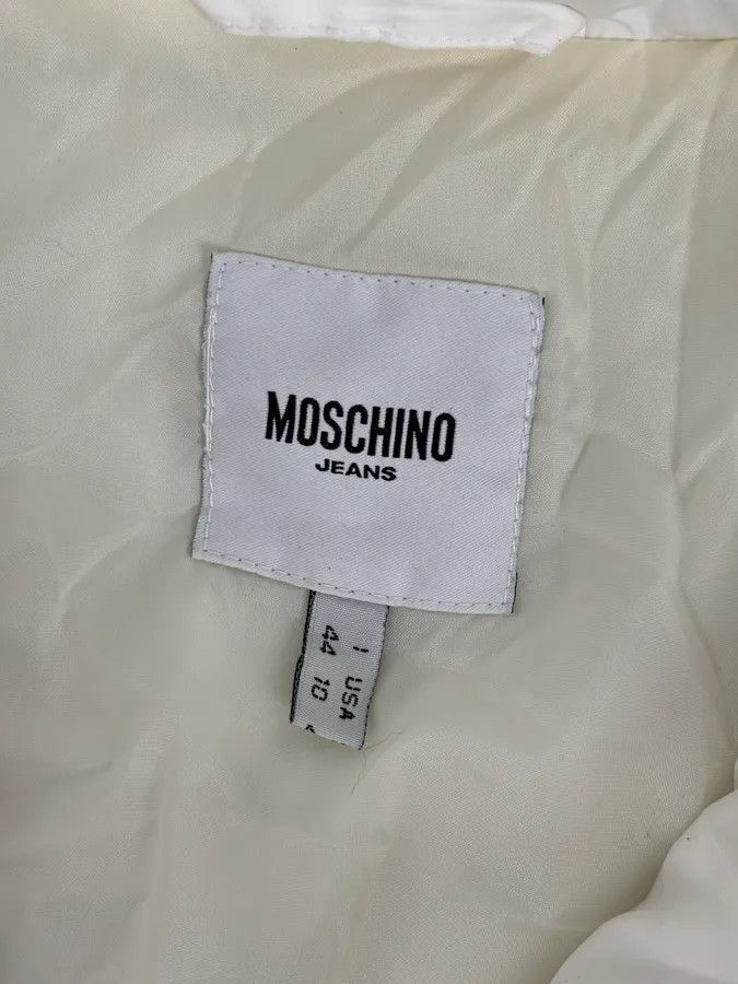 Moschino 2000s Moschino White Cozy Puffer Jacket Size S / US 4 / IT 40 - 13 Thumbnail