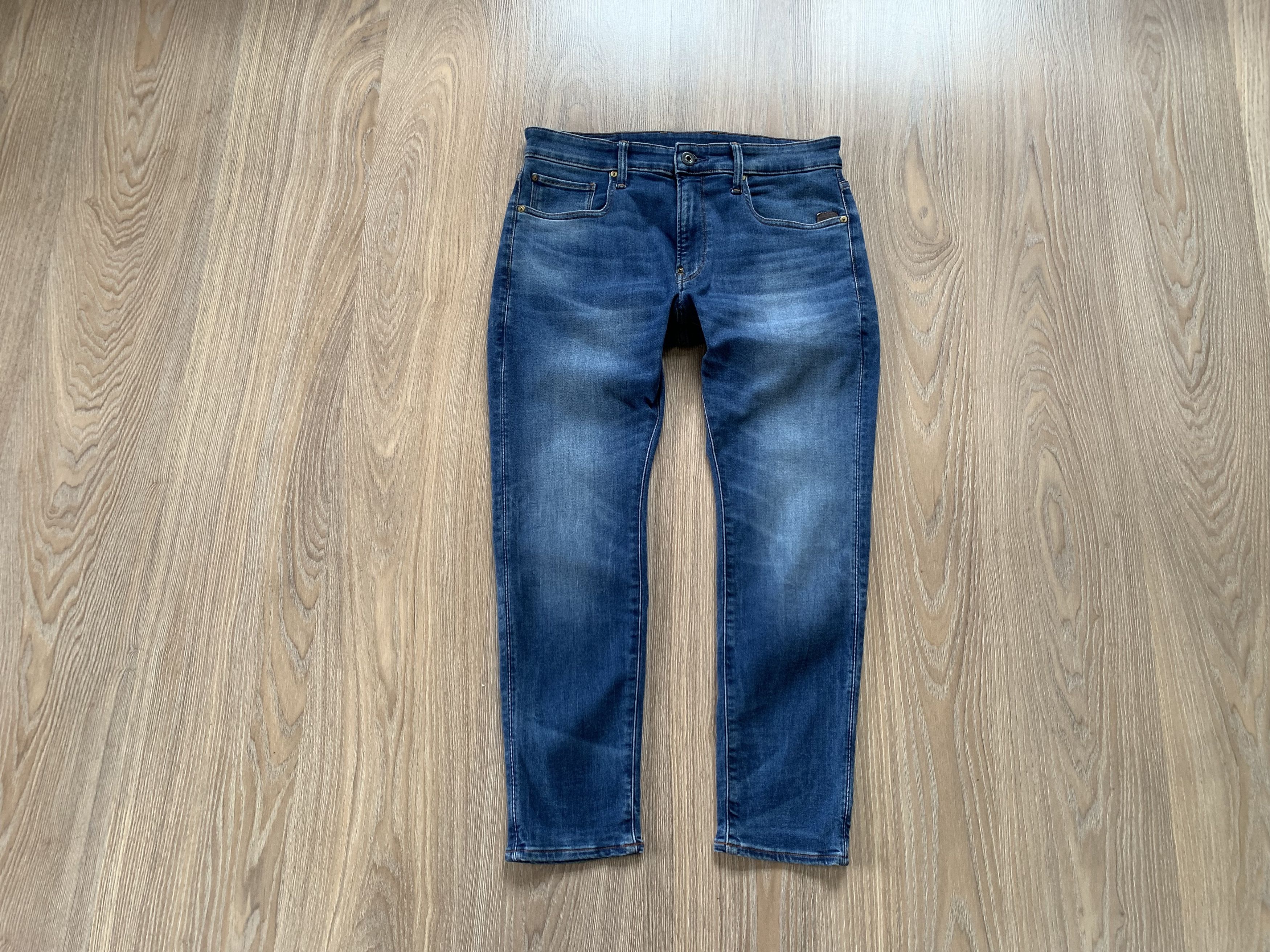G-Star G-Star Raw Revend Blue Skinny Jeans Size US 32 / EU 48 - 1 Thumbnail