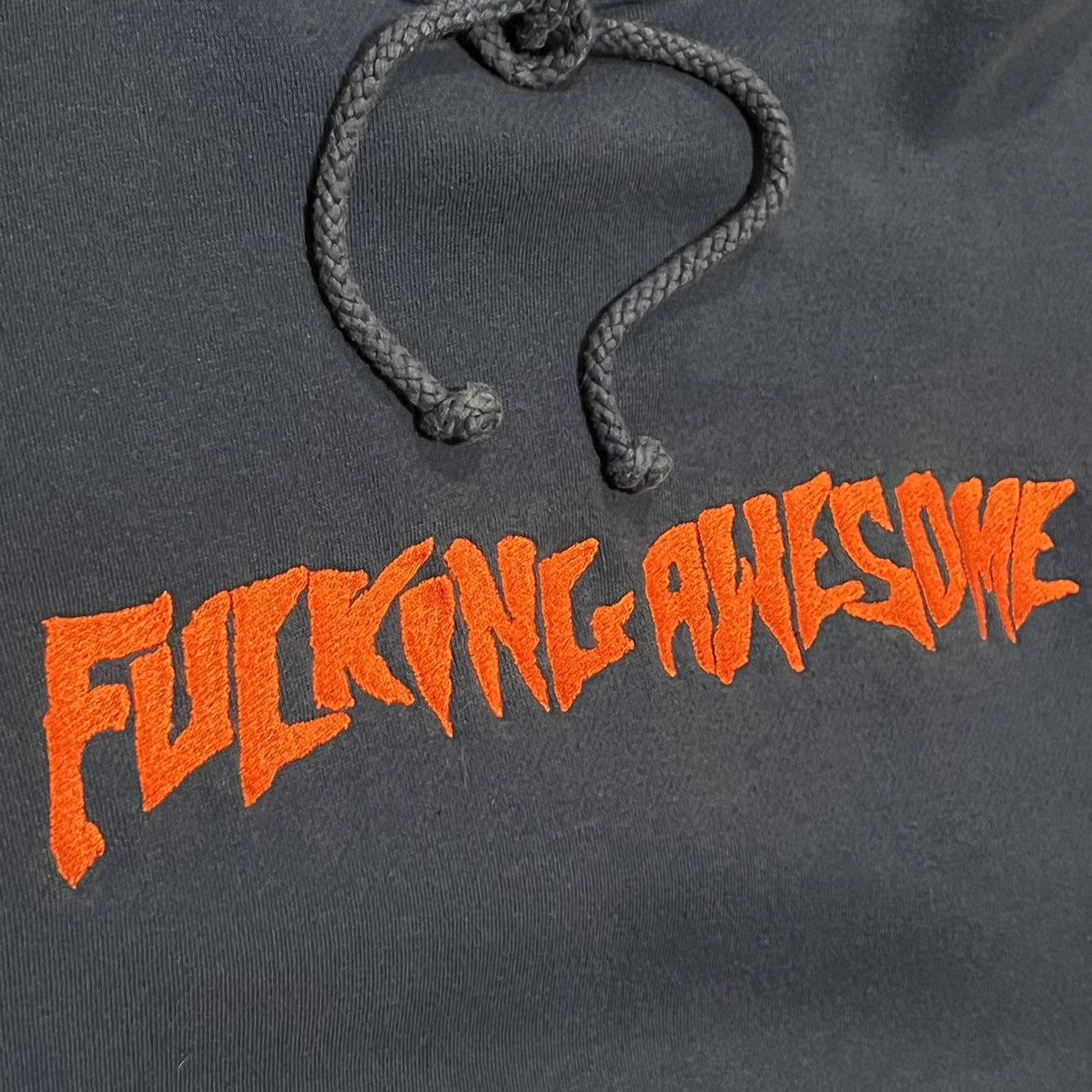 Fucking Awesome Fucking Awesome Og Logo hoodie Orange on blue Size US L / EU 52-54 / 3 - 23 Thumbnail