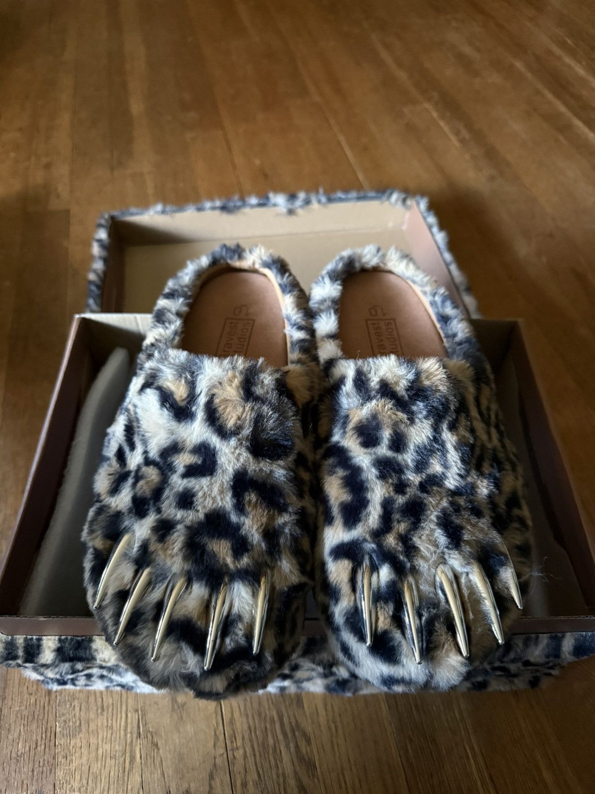 Bravest Studios Bravest Studios leopard print claw mules Size US 10.5 / EU 43-44 - 4 Thumbnail
