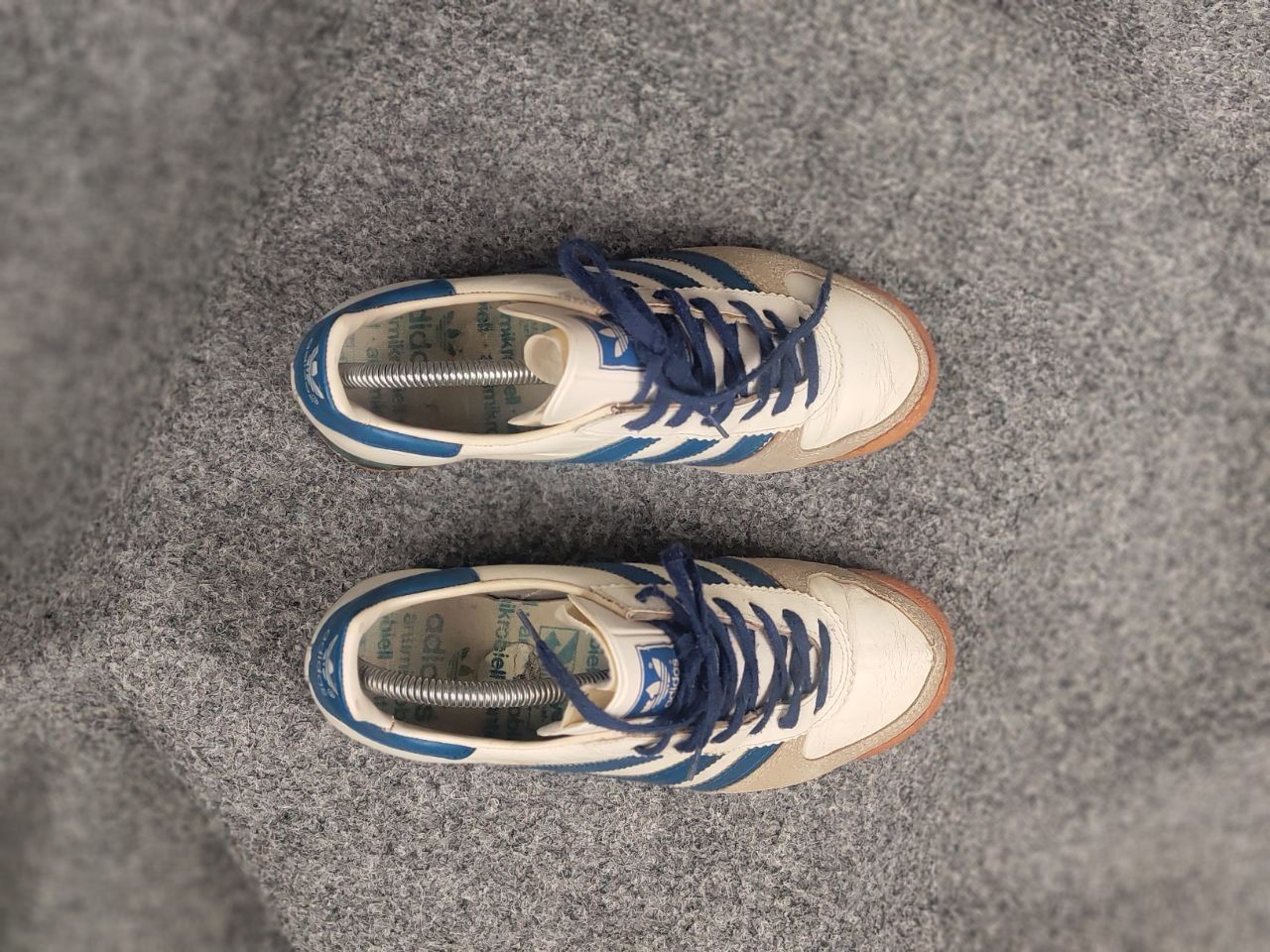 Adidas Rare Vintage 70's Adidas ROM Leather Sneakers Yugoslavia Size US 6 / EU 39 - 7 Thumbnail