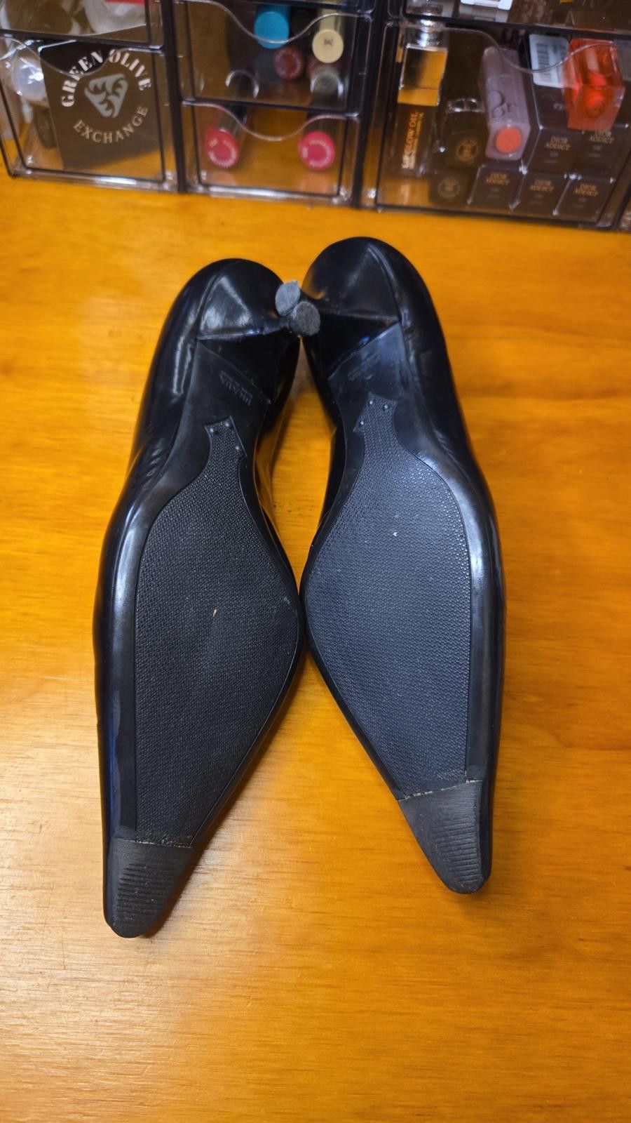 Prada Prada Kitten-heel Pointed toe Pumps Size 37 1/2 (7-7 12) Size US 7 / IT 37 - 5 Thumbnail