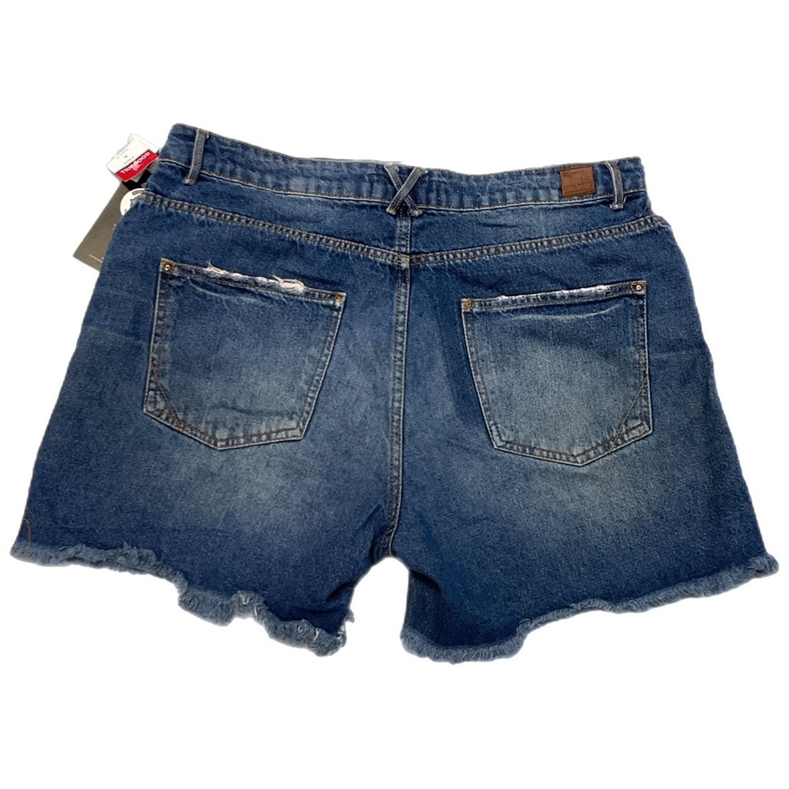 Vintage A | K Denim Cut-Off Shorts Size US 36 / EU 52 - 2 Thumbnail
