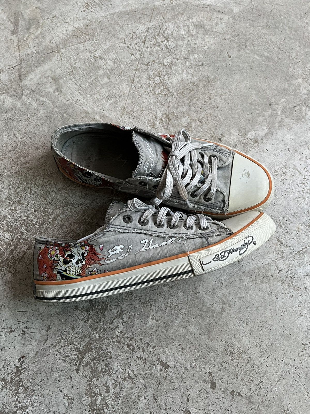 Christian Audigier SOLD* Ed Hardy Christian Audigier Low sneakers Size US 9.5 / EU 42-43 - 5 Thumbnail
