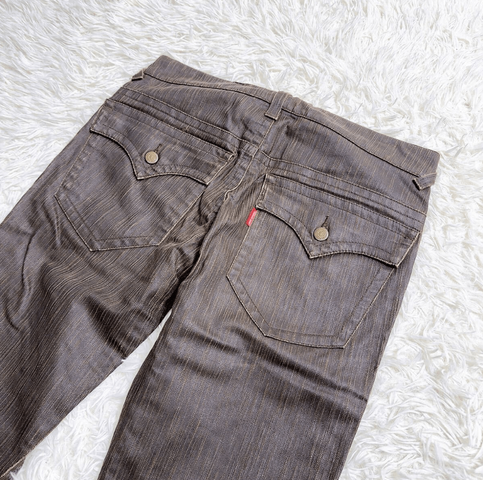 Tornado Mart Tornado Mart Flared Spiral Jeans Size US 30 / EU 46 - 4 Thumbnail