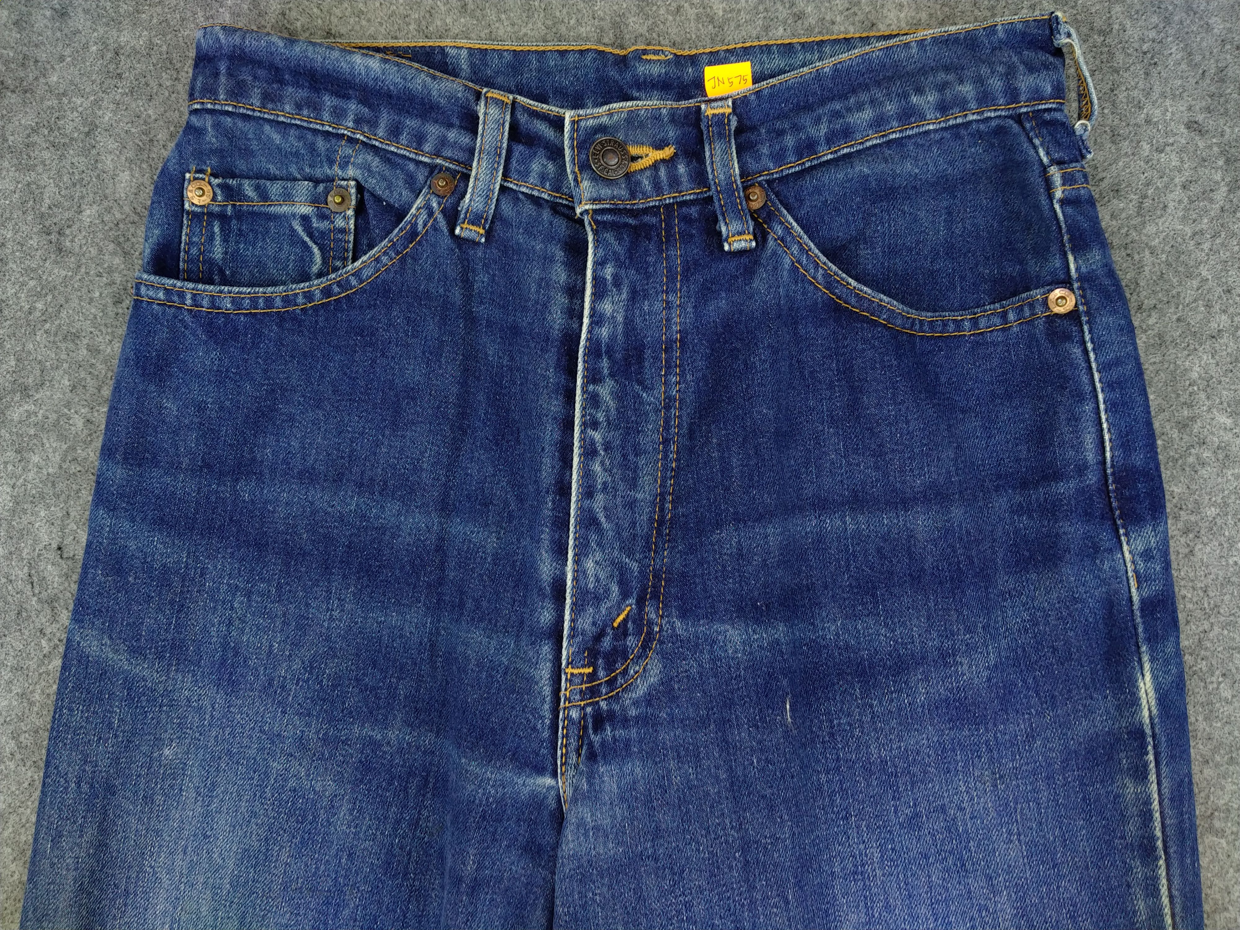 Levi's Dark Blue Vintage Levi's 515 Denim 27 x 26.5 -JN575 Size US 27 - 3 Thumbnail
