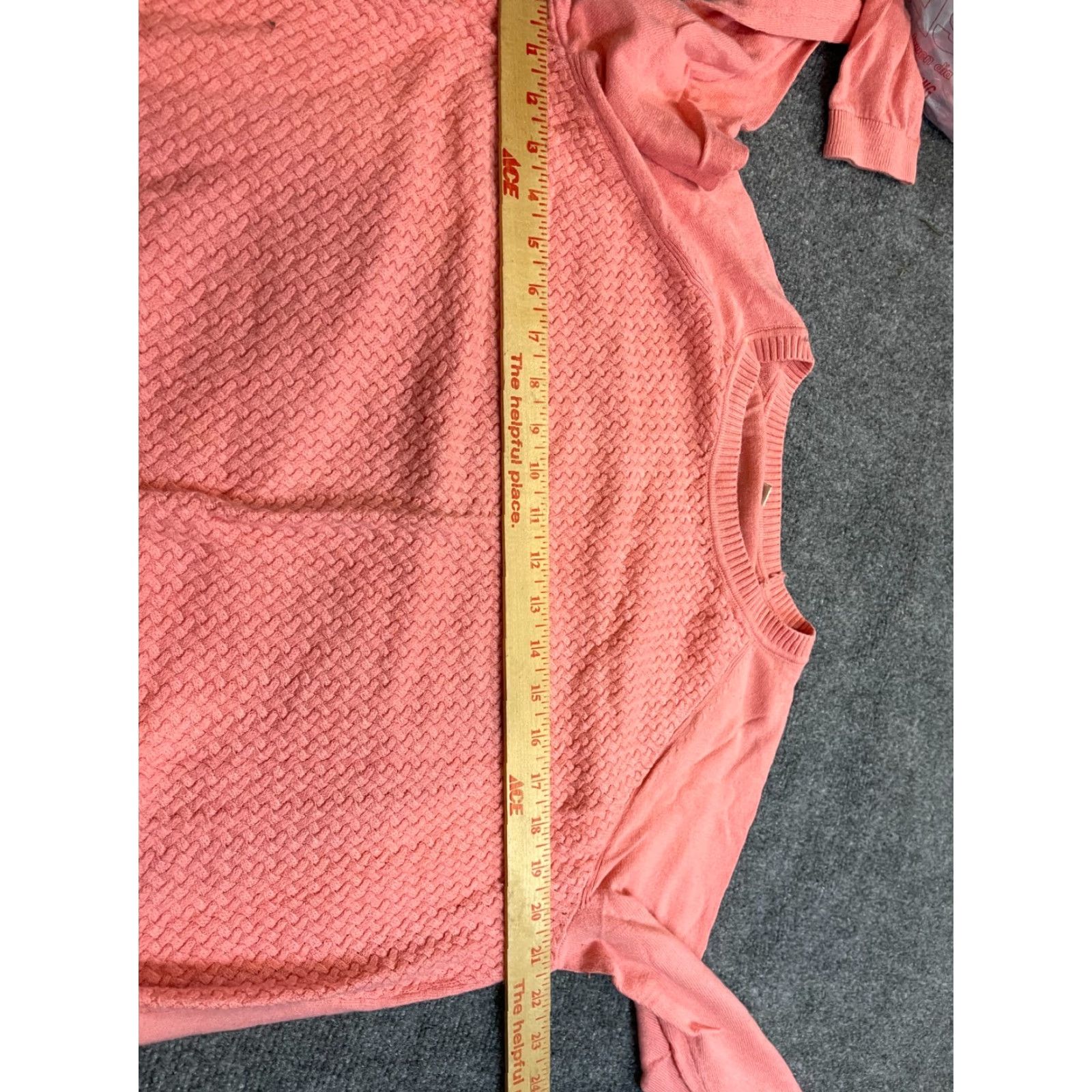 Pinko SONOMA Sweater Womens Large L Pink Long Sleeve Pullover Knit Pullover Shirt Light Knit Ladies Pink Sweater Size L / US 10 / IT 46 - 3 Thumbnail