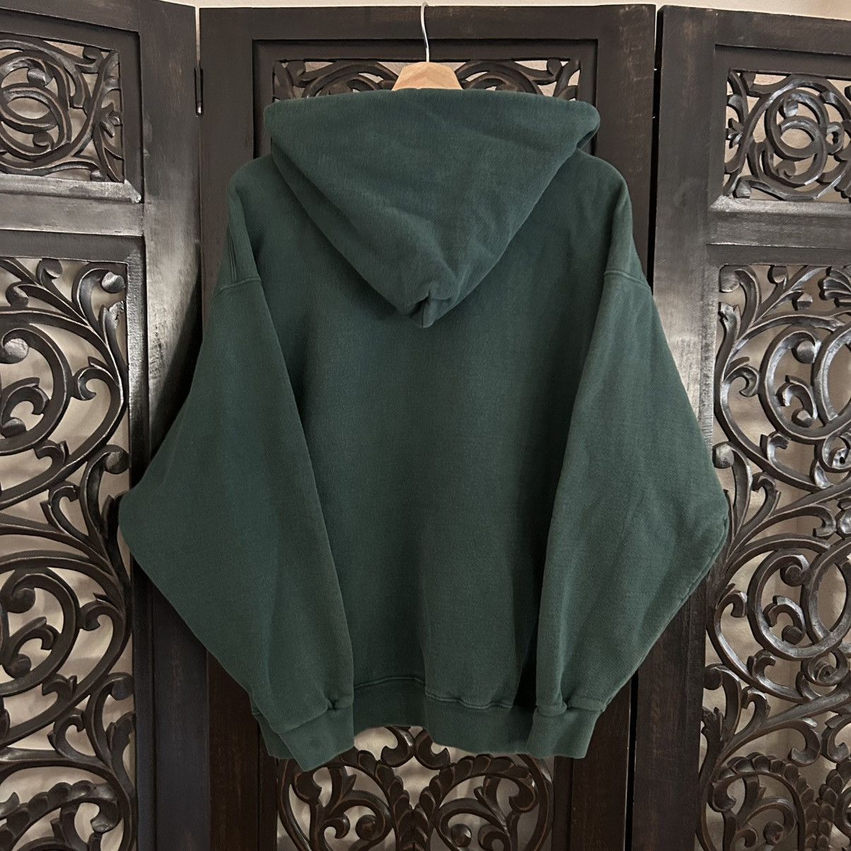 Nike VTG Made In USA Forest Green Nike Hoodie Size US XL / EU 56 / 4 - 3 Thumbnail
