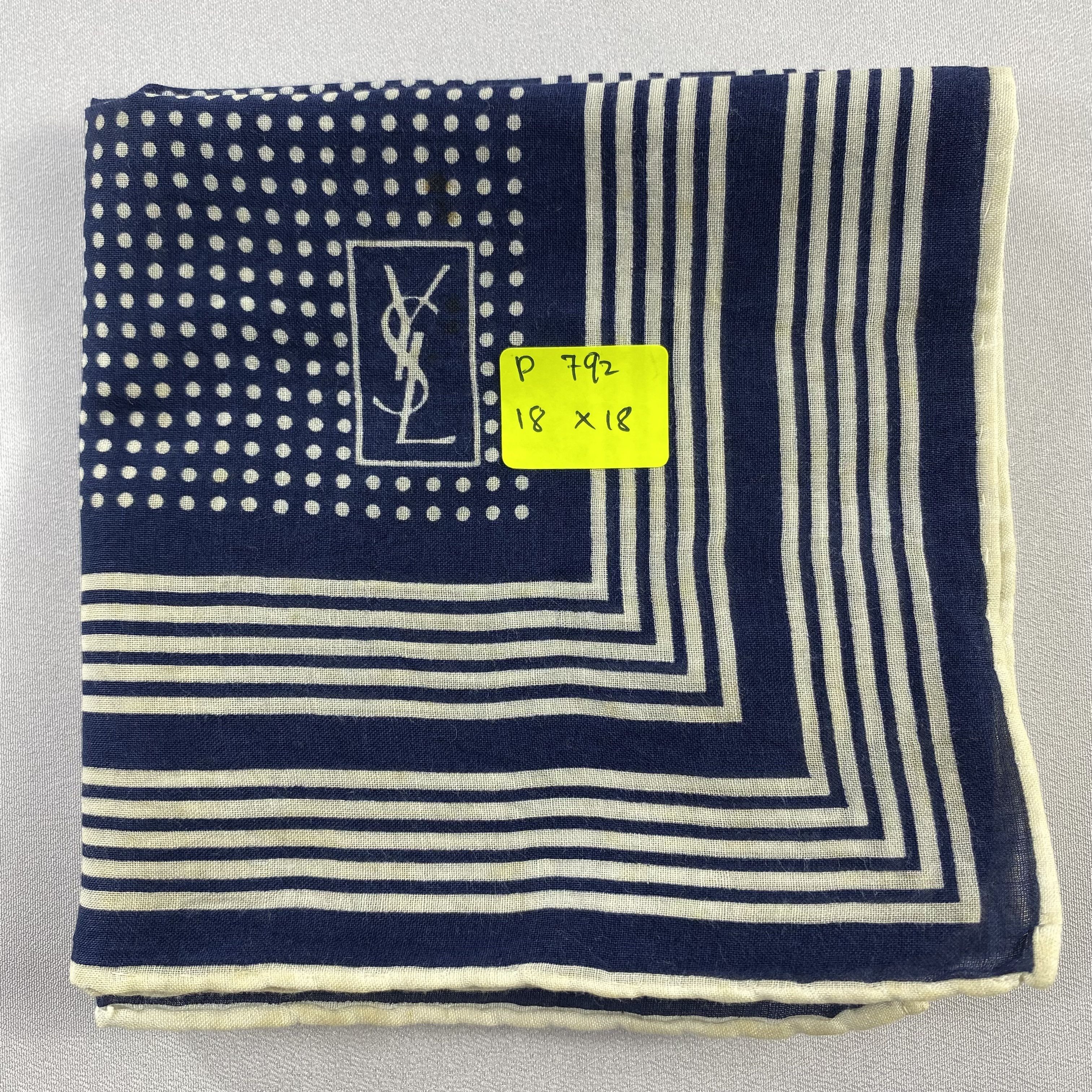 Vintage × Yves Saint Laurent Yves Saint Laurent Neckerchief / Handkerchief-P792 Size ONE SIZE - 6 Thumbnail