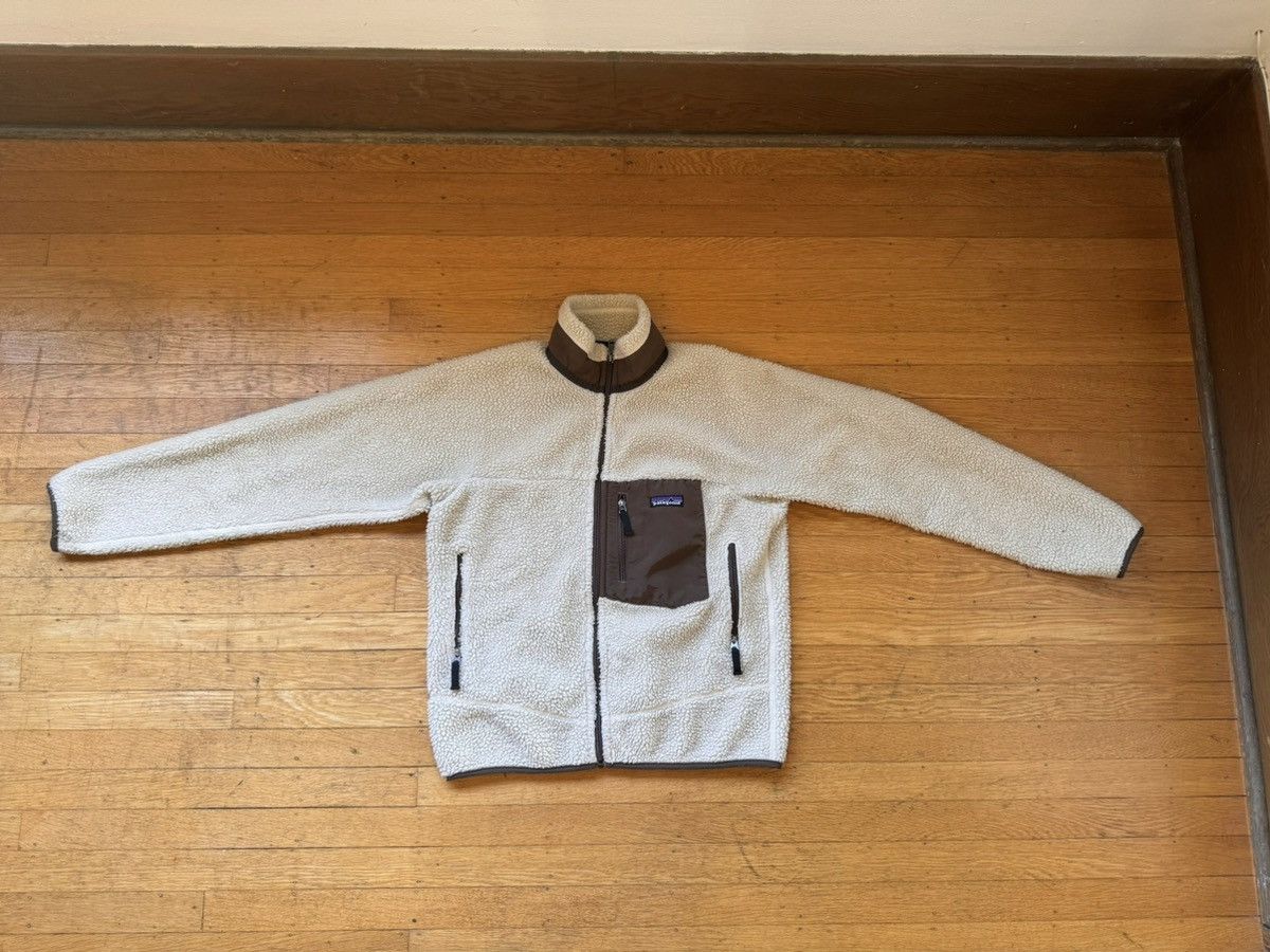 image of Vintage Patagonia Deep Pile in White, Men's (Size XS)