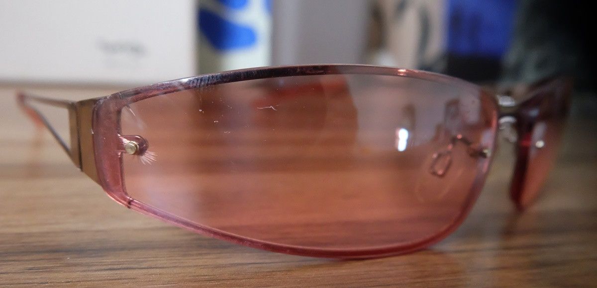 Designer Inkognito Rimless Y2K Sunglasses Size ONE SIZE - 5 Thumbnail