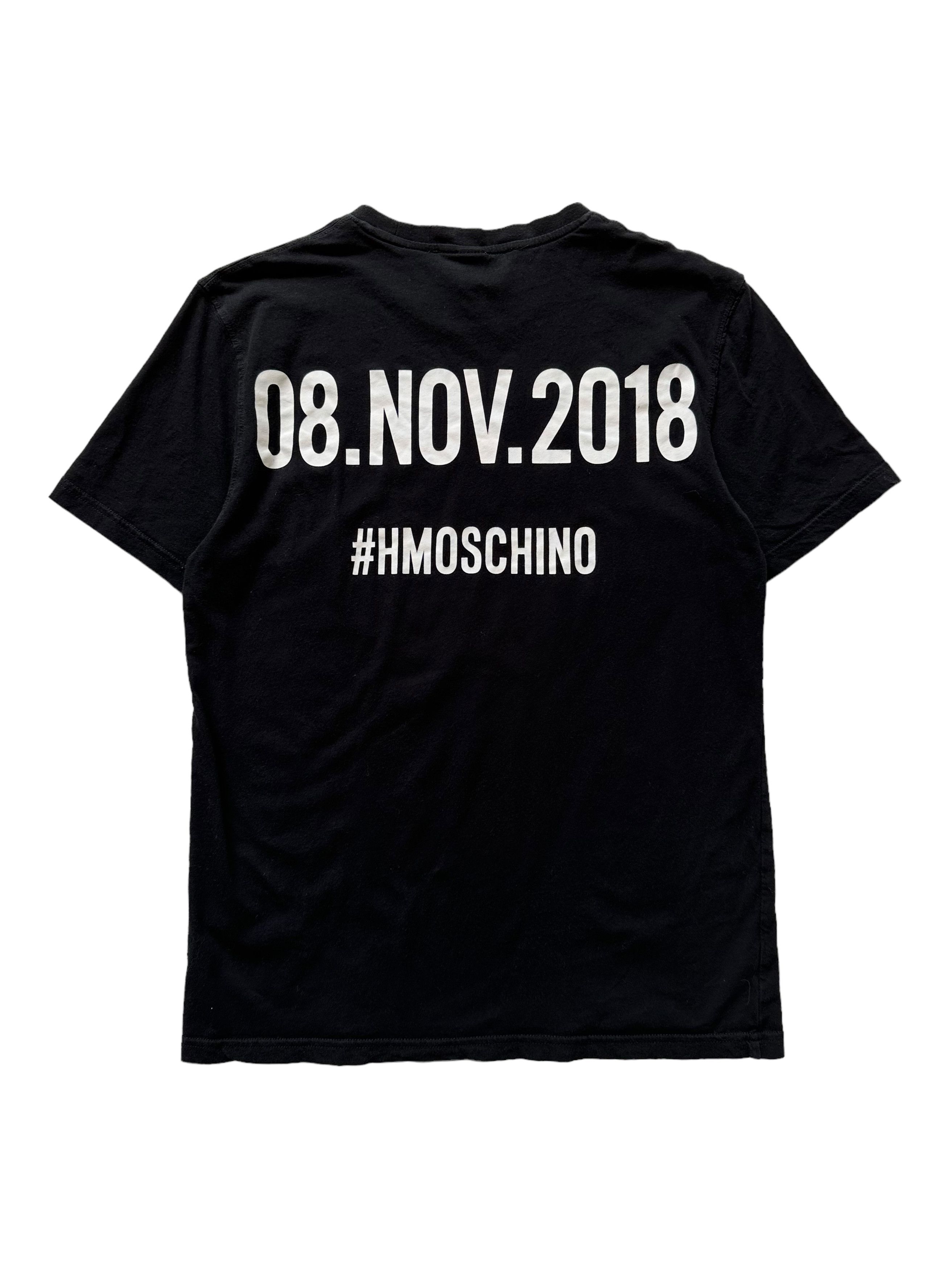 H&M × Moschino H&M x Moschino Crew Big Logo Tee Shirt (XS) Size US XS / EU 42 / 0 - 2 Thumbnail